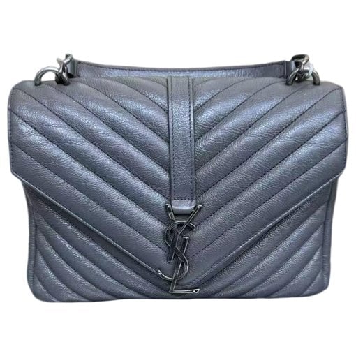 Collége monogramme leather handbag