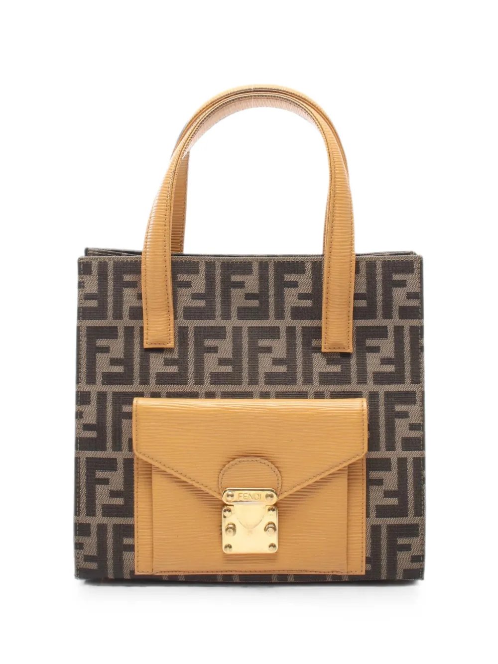 Fendi 2000s Zucca canvas shoulder bag