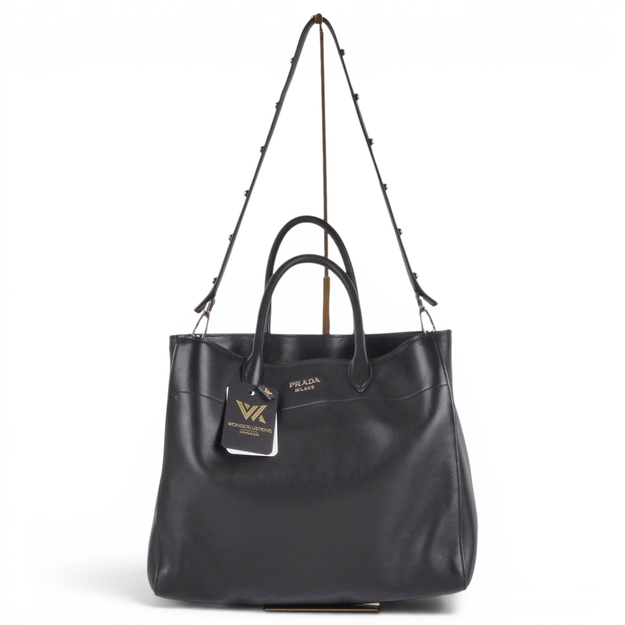 Leather handbag