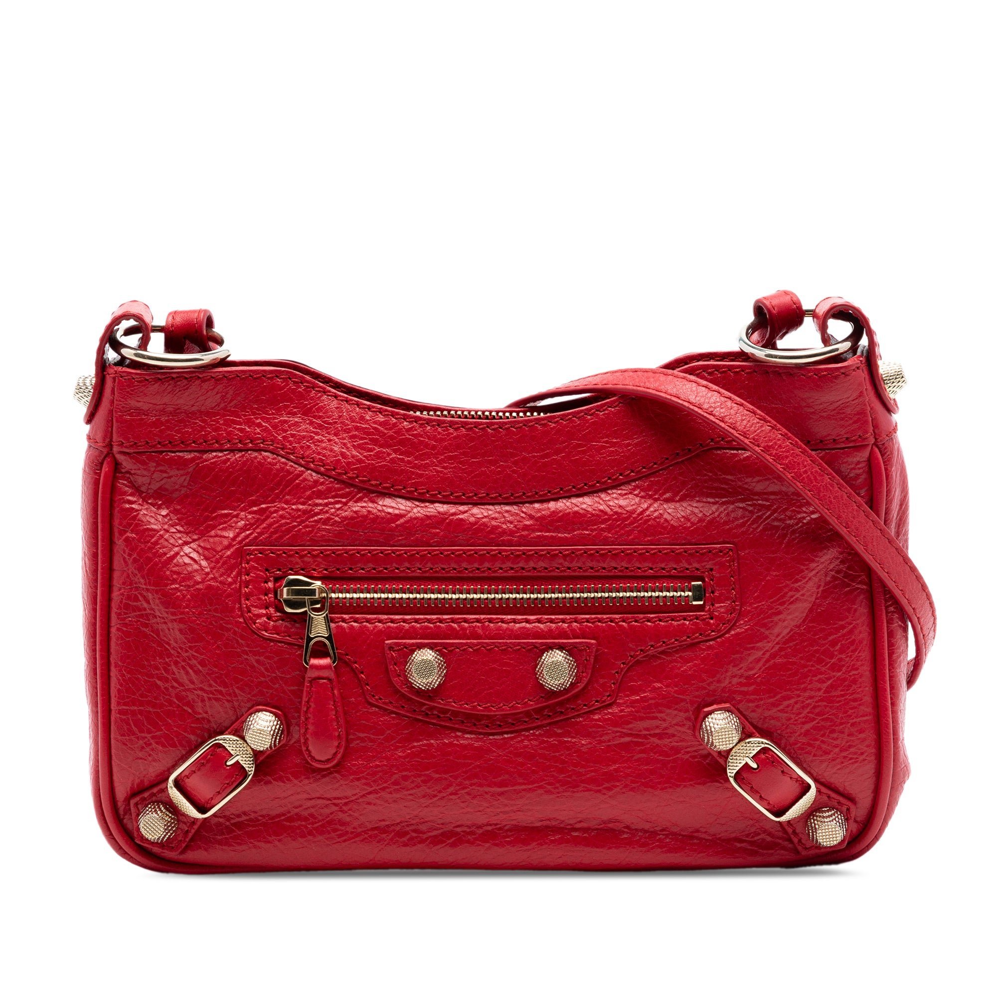 Leather crossbody bag