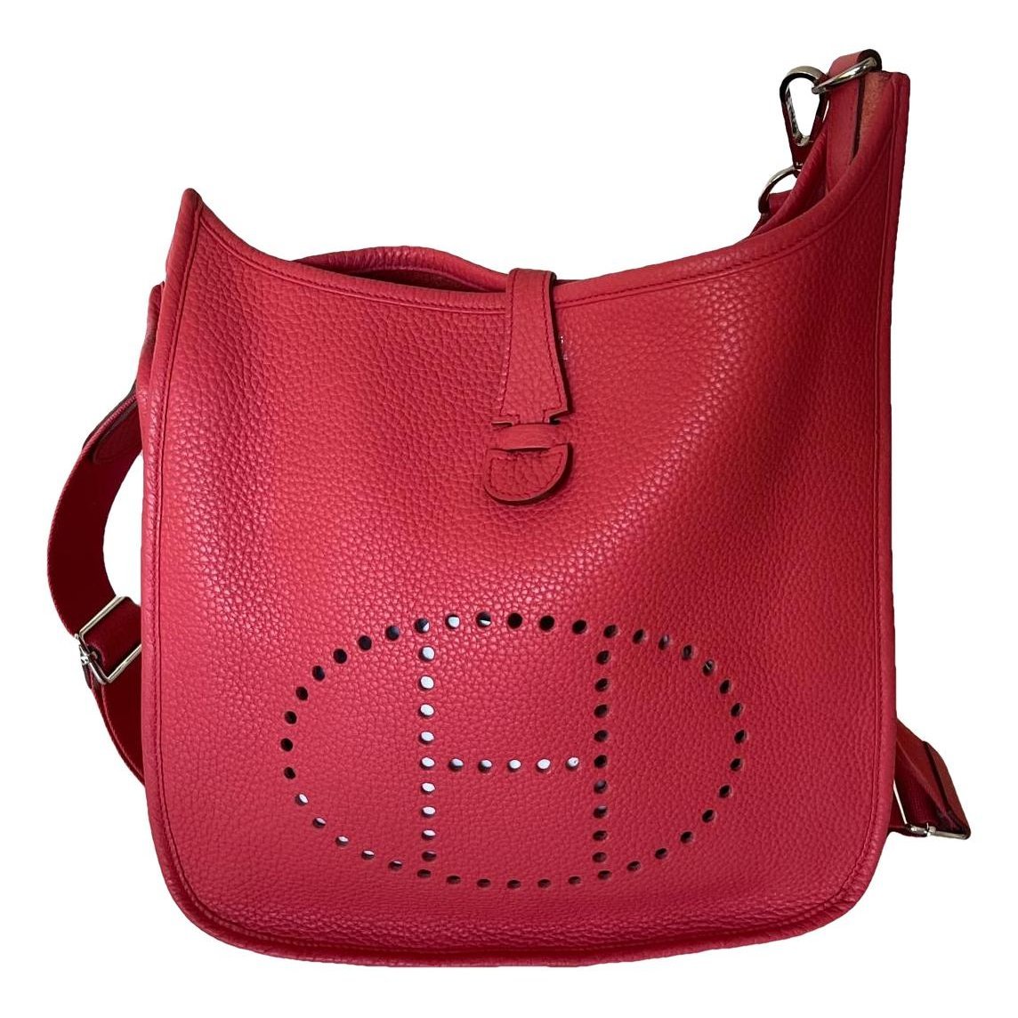 Evelyne leather handbag