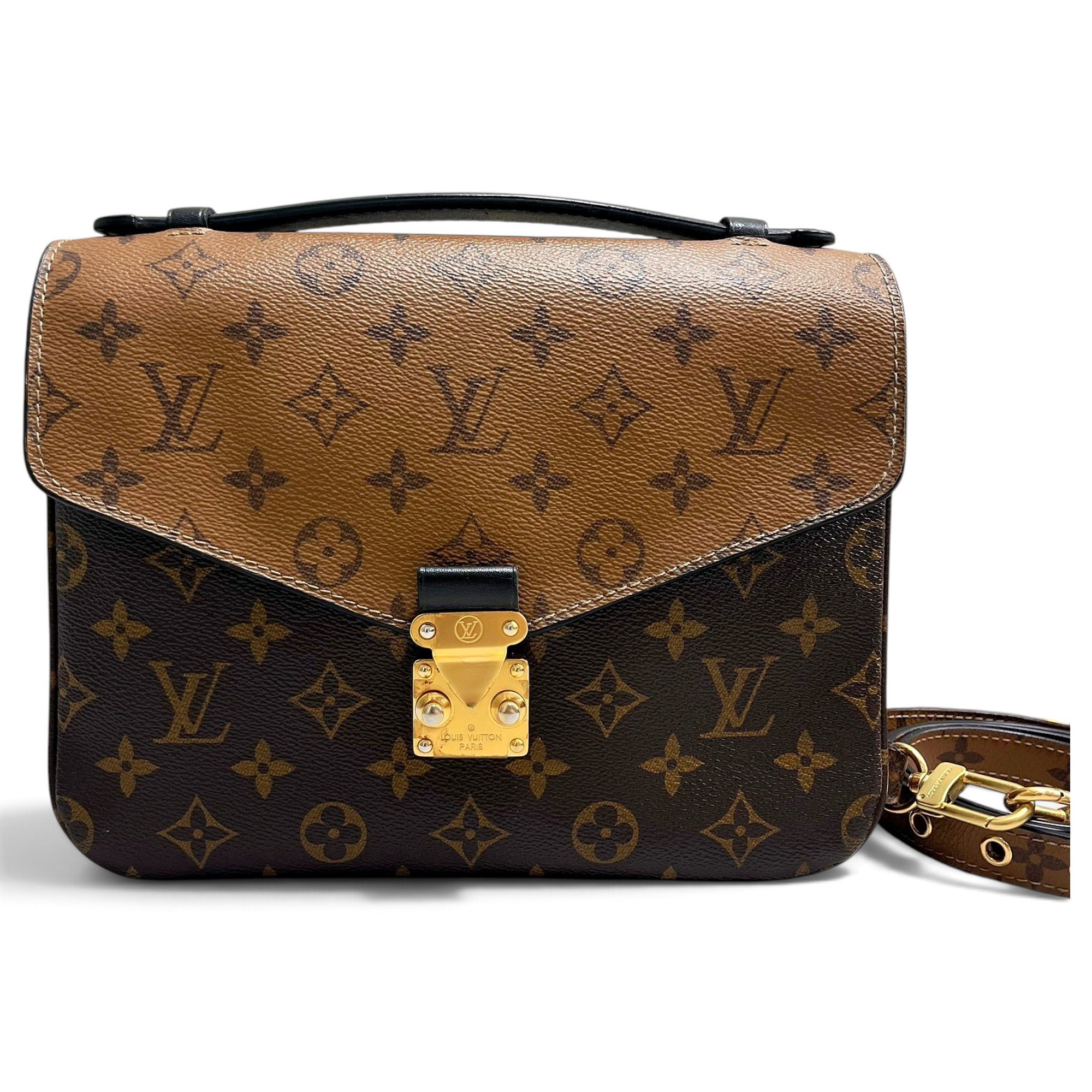 Metis leather handbag