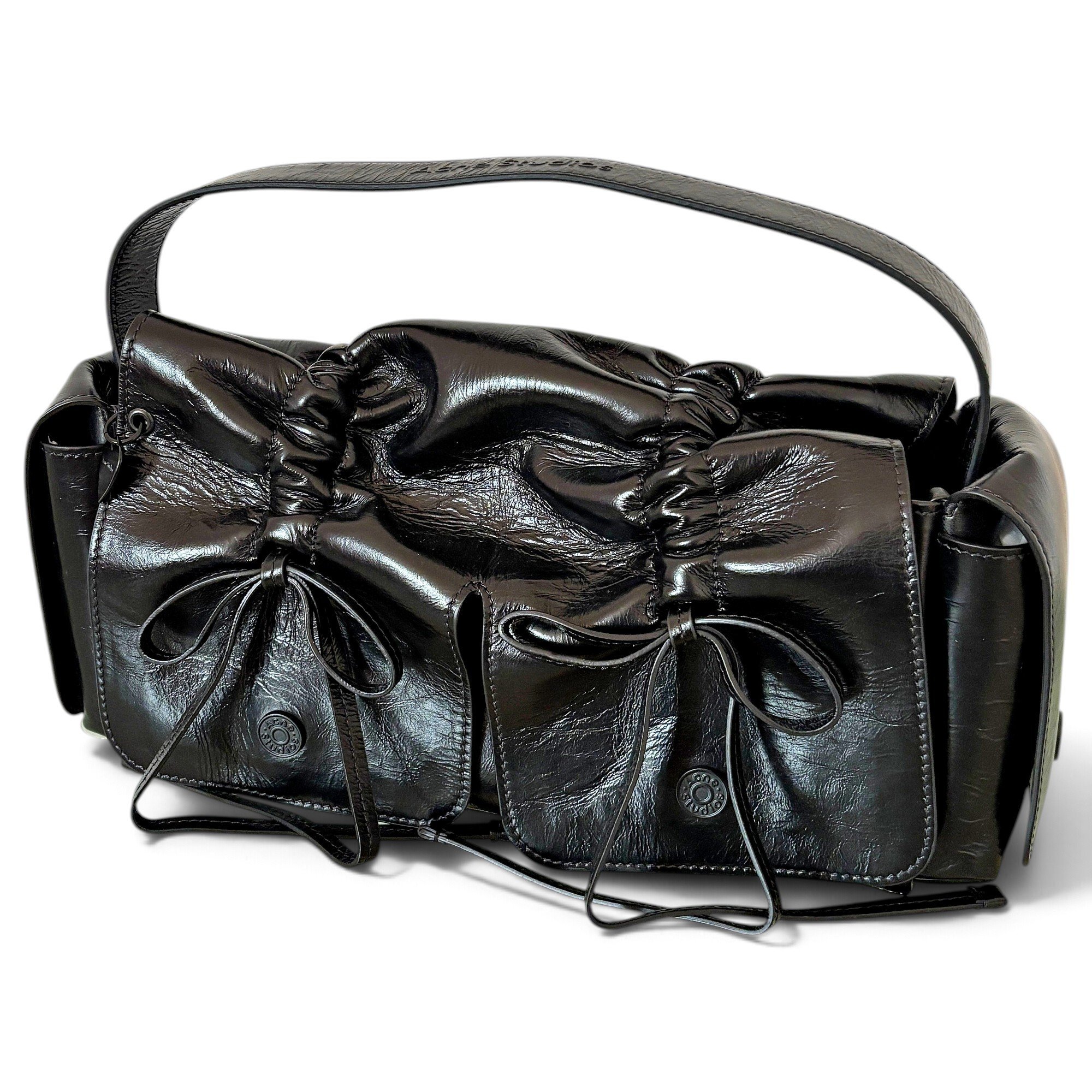 Acne Studios Multipocket leather handbag