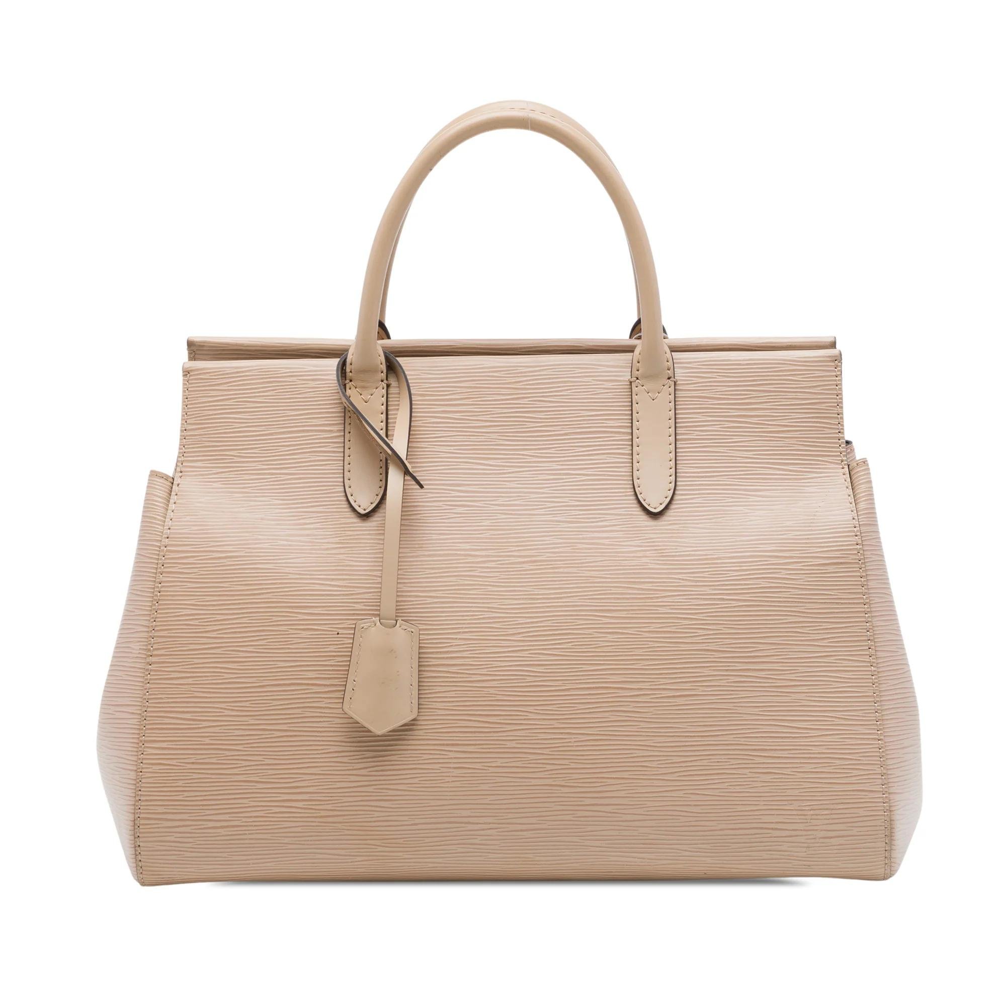 Marly leather satchel