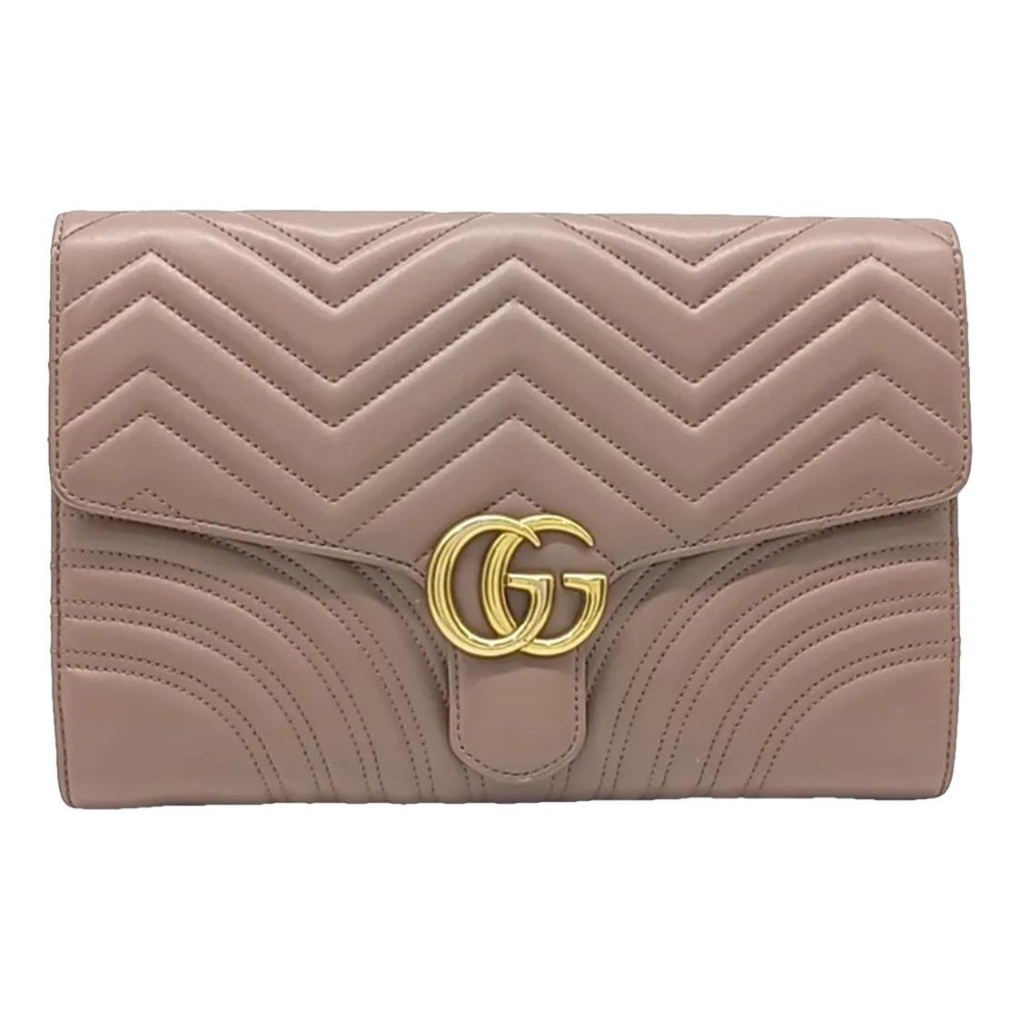 Marmont leather clutch bag