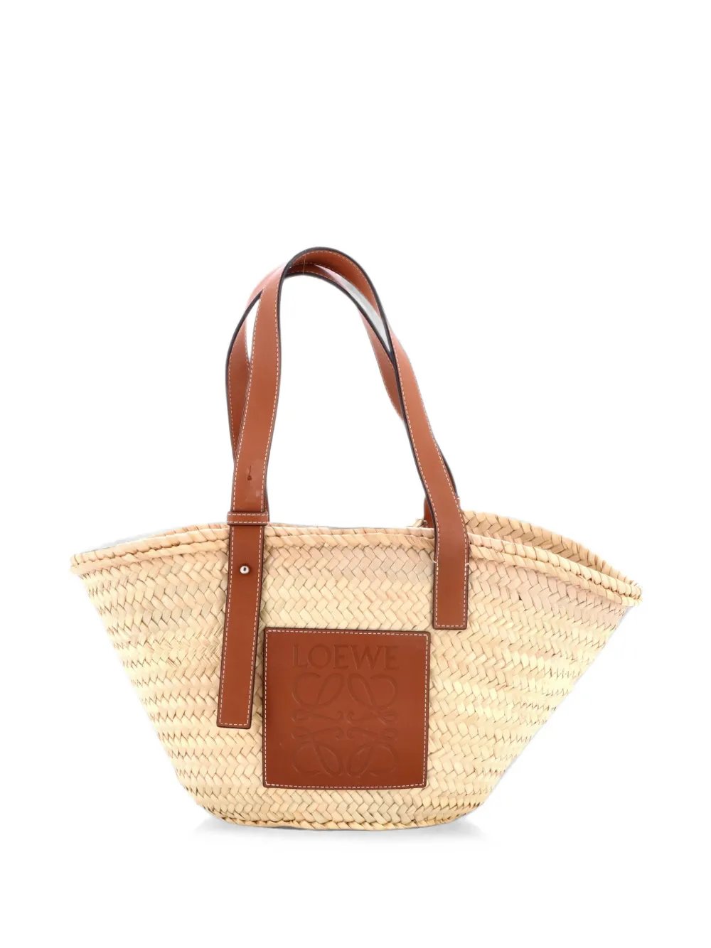 Loewe Basket Raffia Medium tote bag