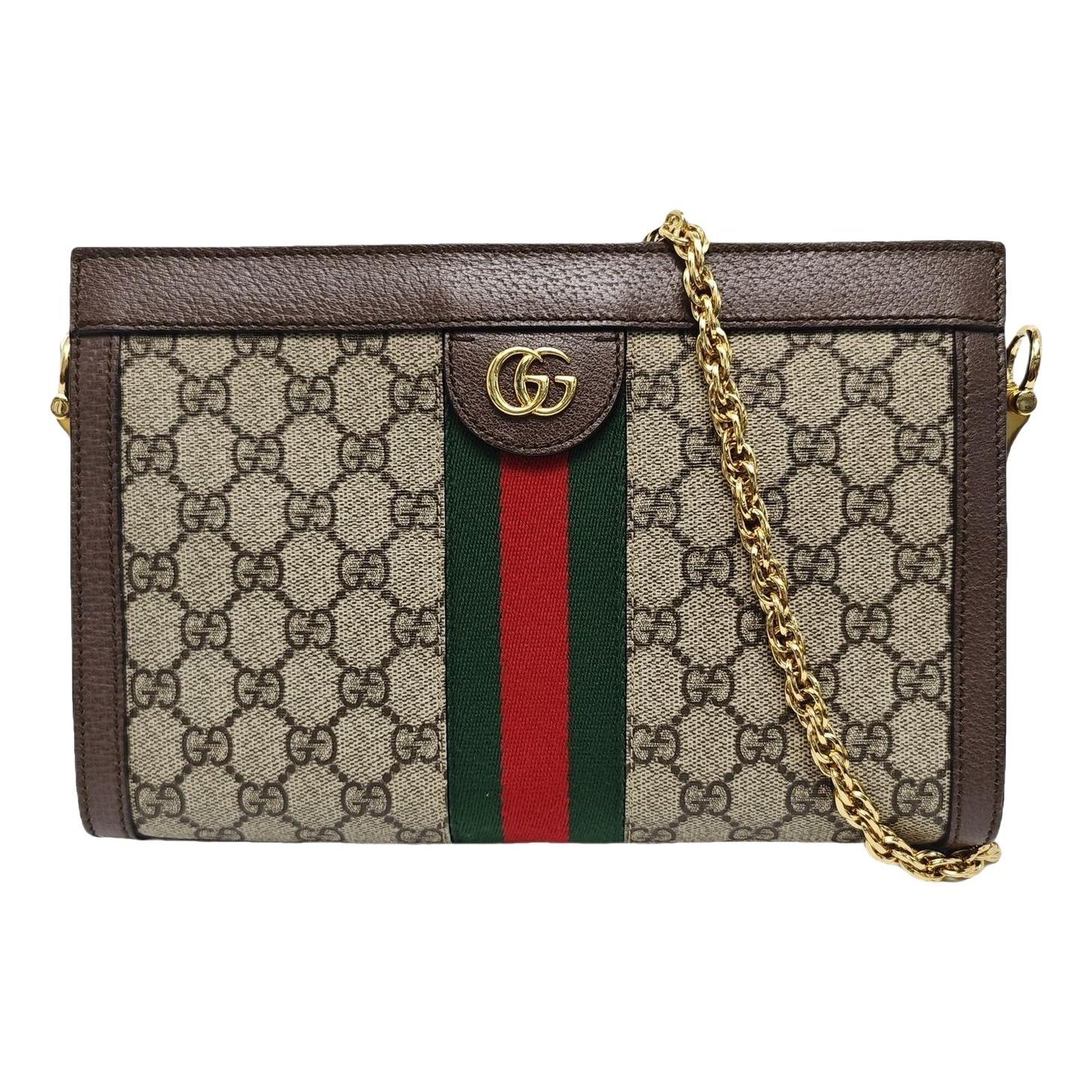 Ophidia leather handbag