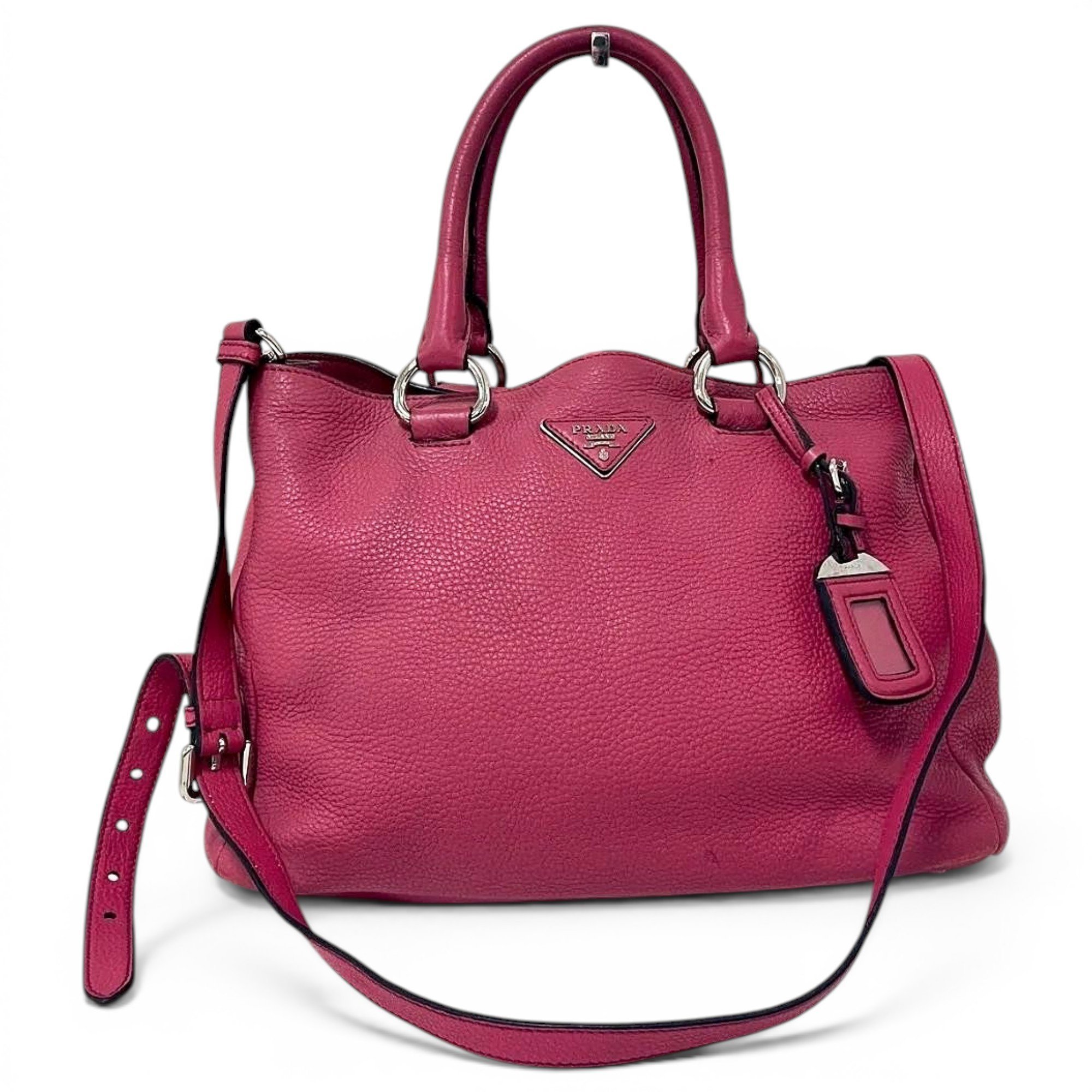 Leather tote