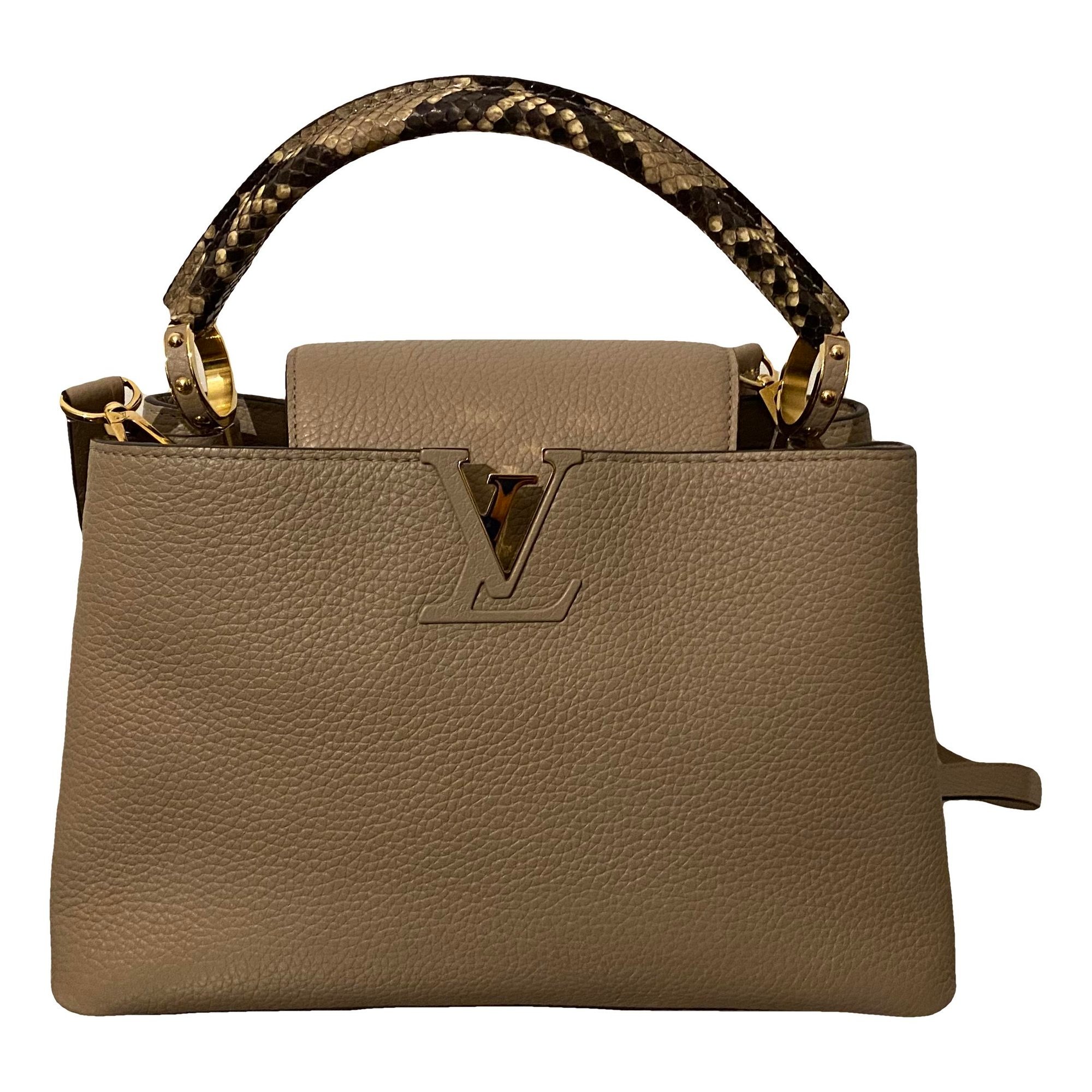 Capucines leather handbag
