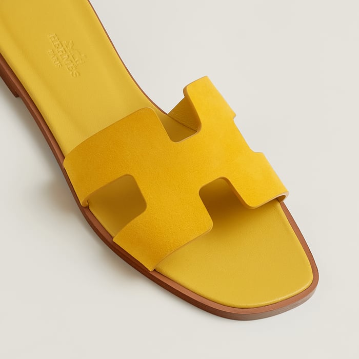 Jaune Bouton d'Or Oran Sandal