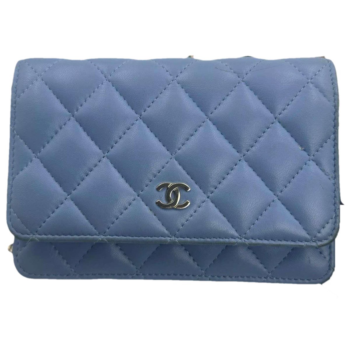 Wallet On Chain Timeless/Classique leather handbag