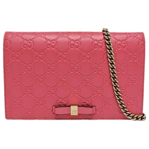 Leather crossbody bag