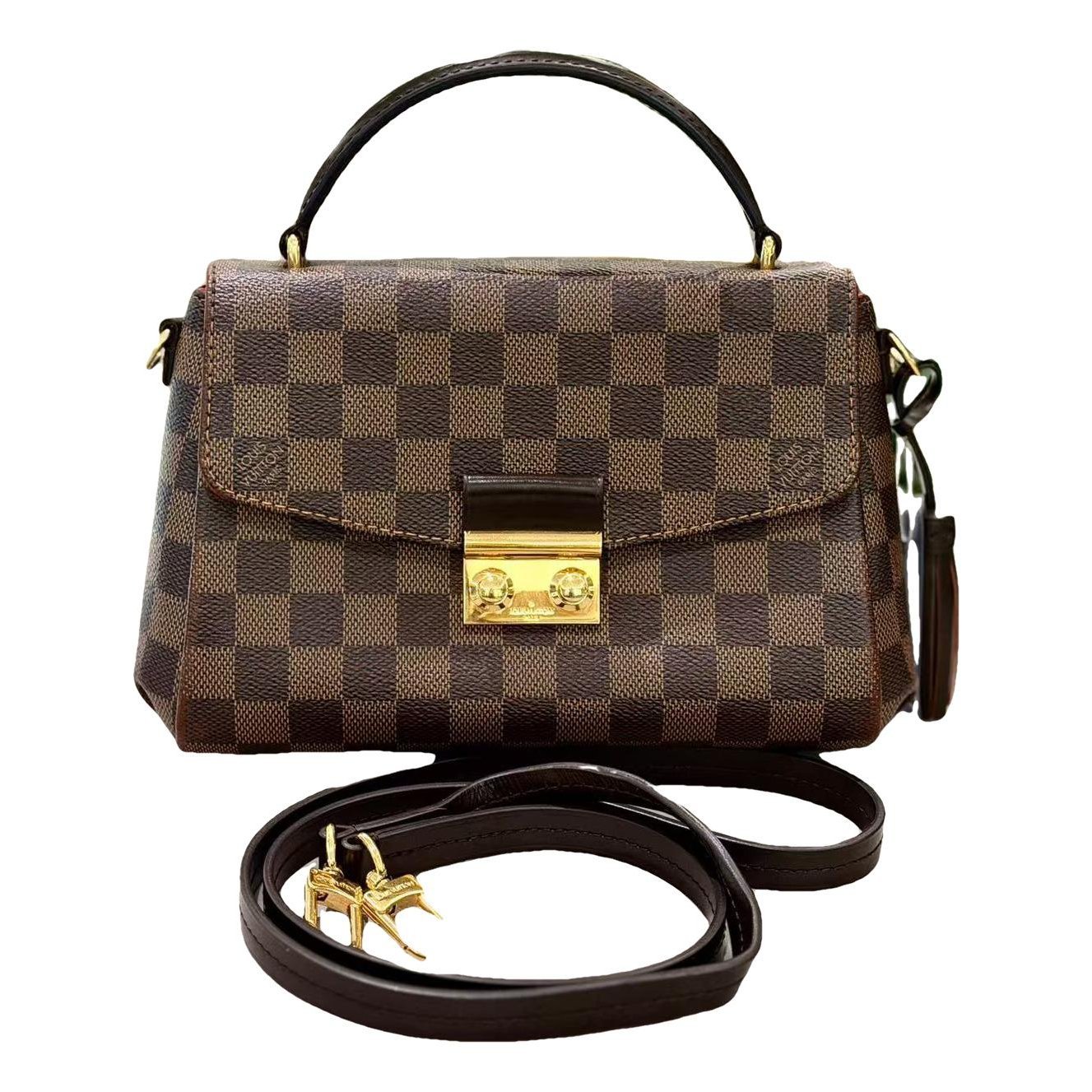 Croisette leather handbag