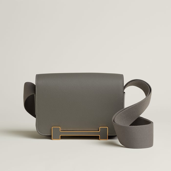 Gris Meyer Hermès Geta Bag