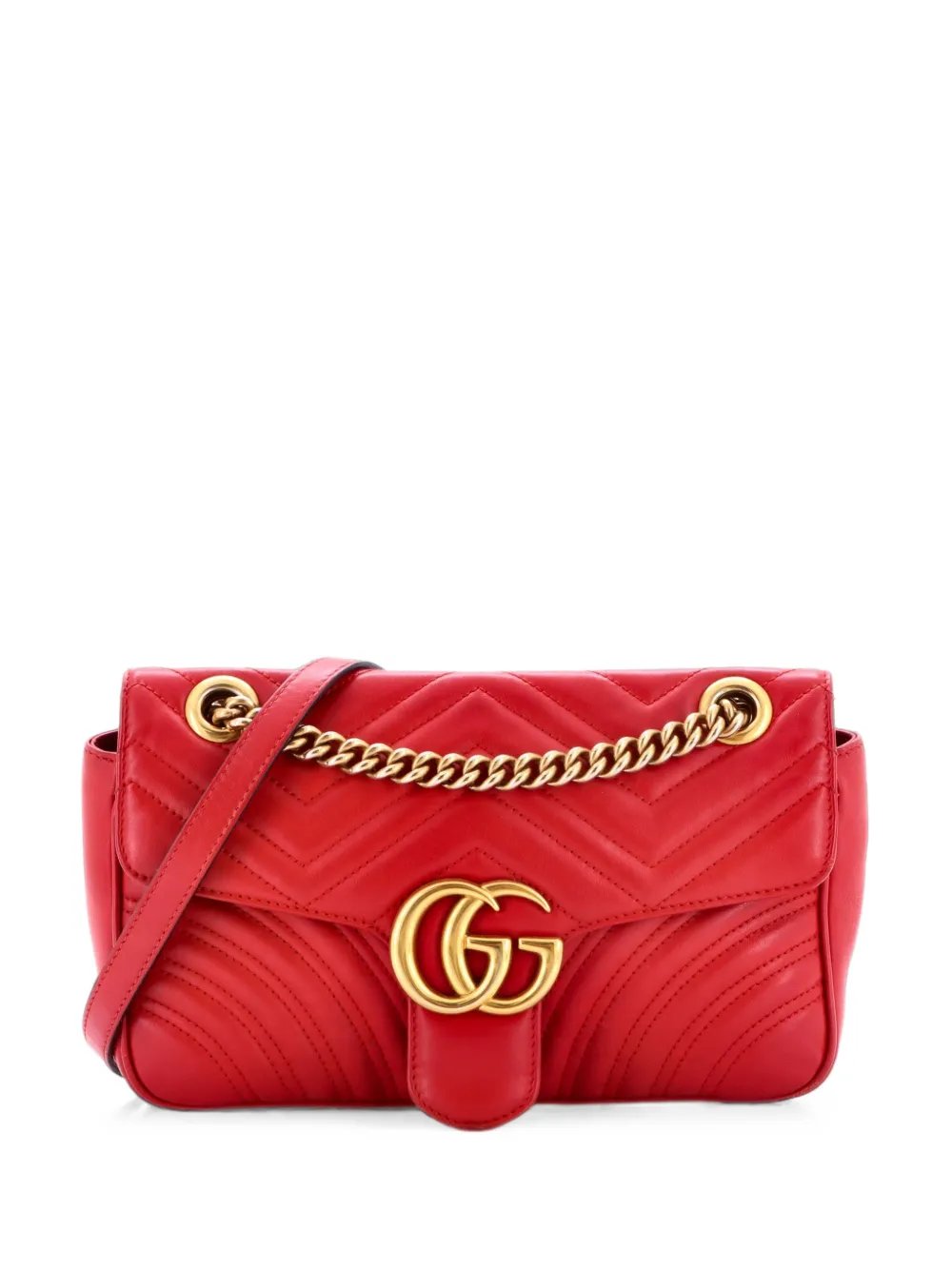 GG Marmont Flap Bag Matelasse Leather Medium shoulder bag