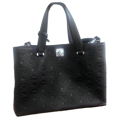 Leather tote