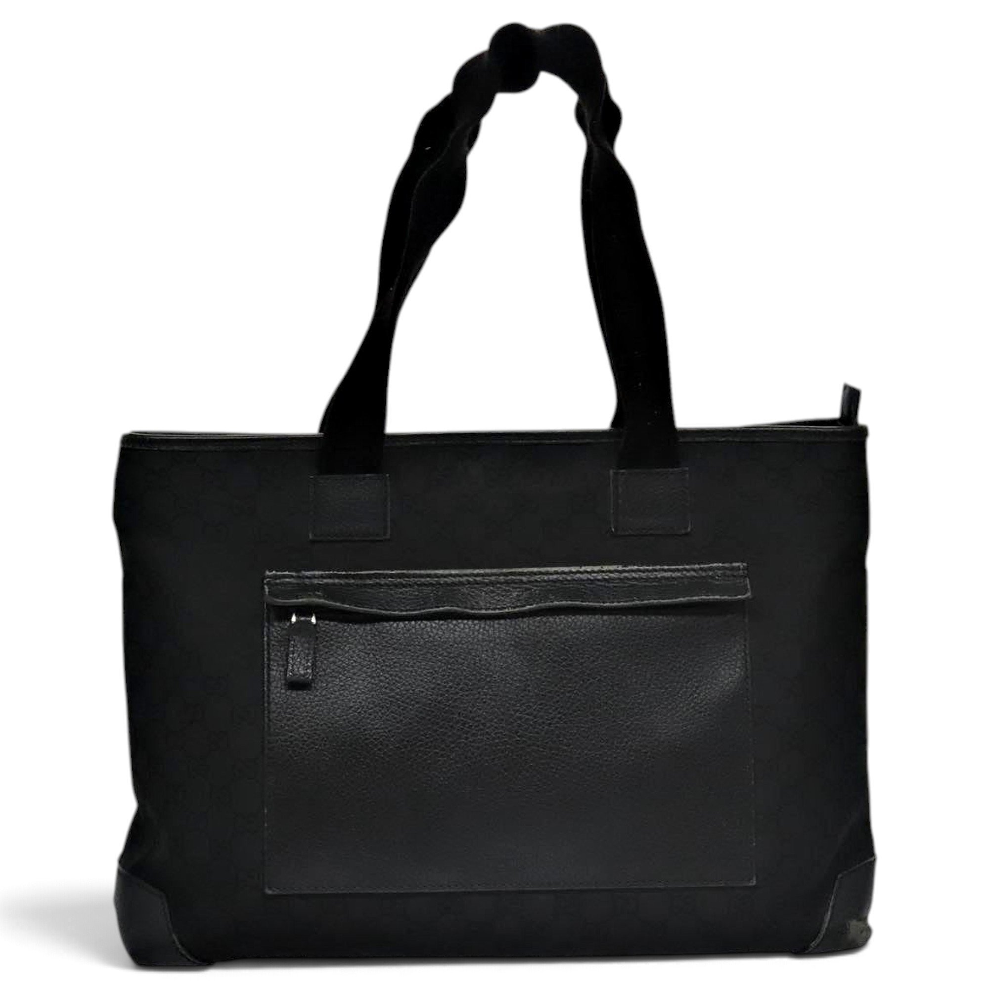 Leather tote