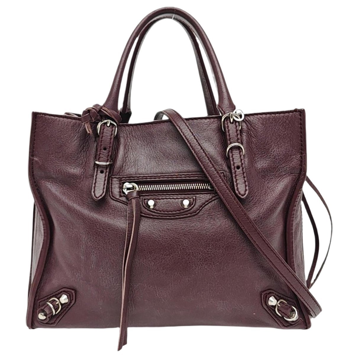 Papier leather mini bag