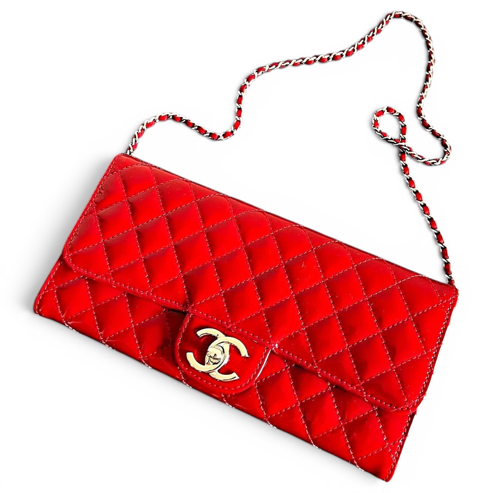 Patent leather mini bag