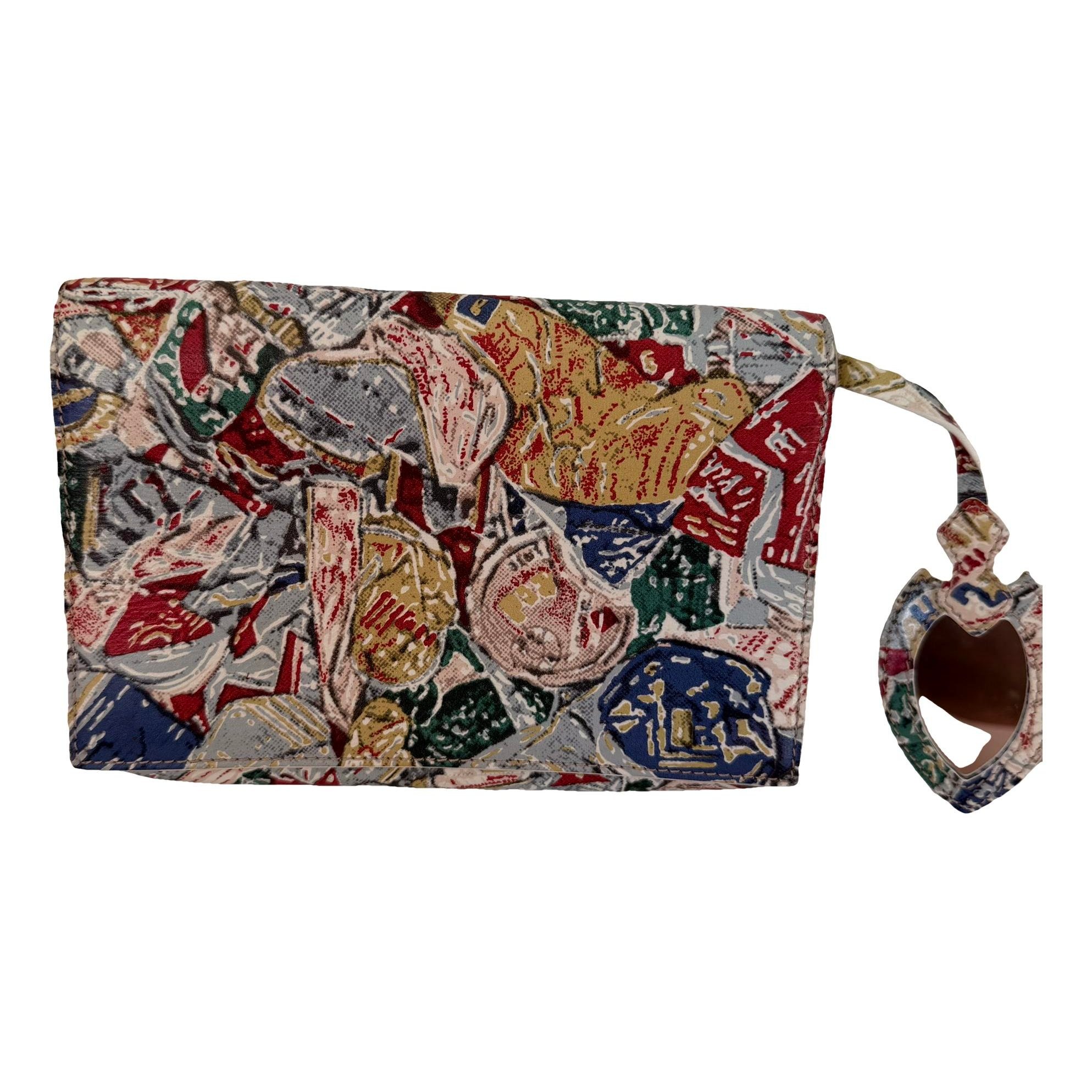 Alaia Leather clutch bag