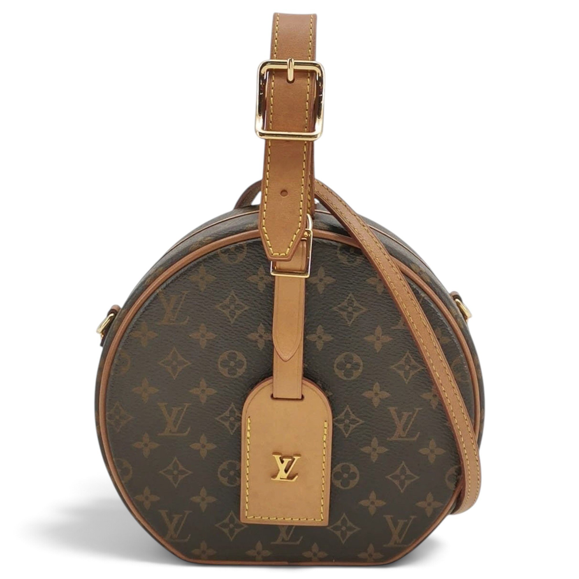 Micro boite chapeau leather handbag