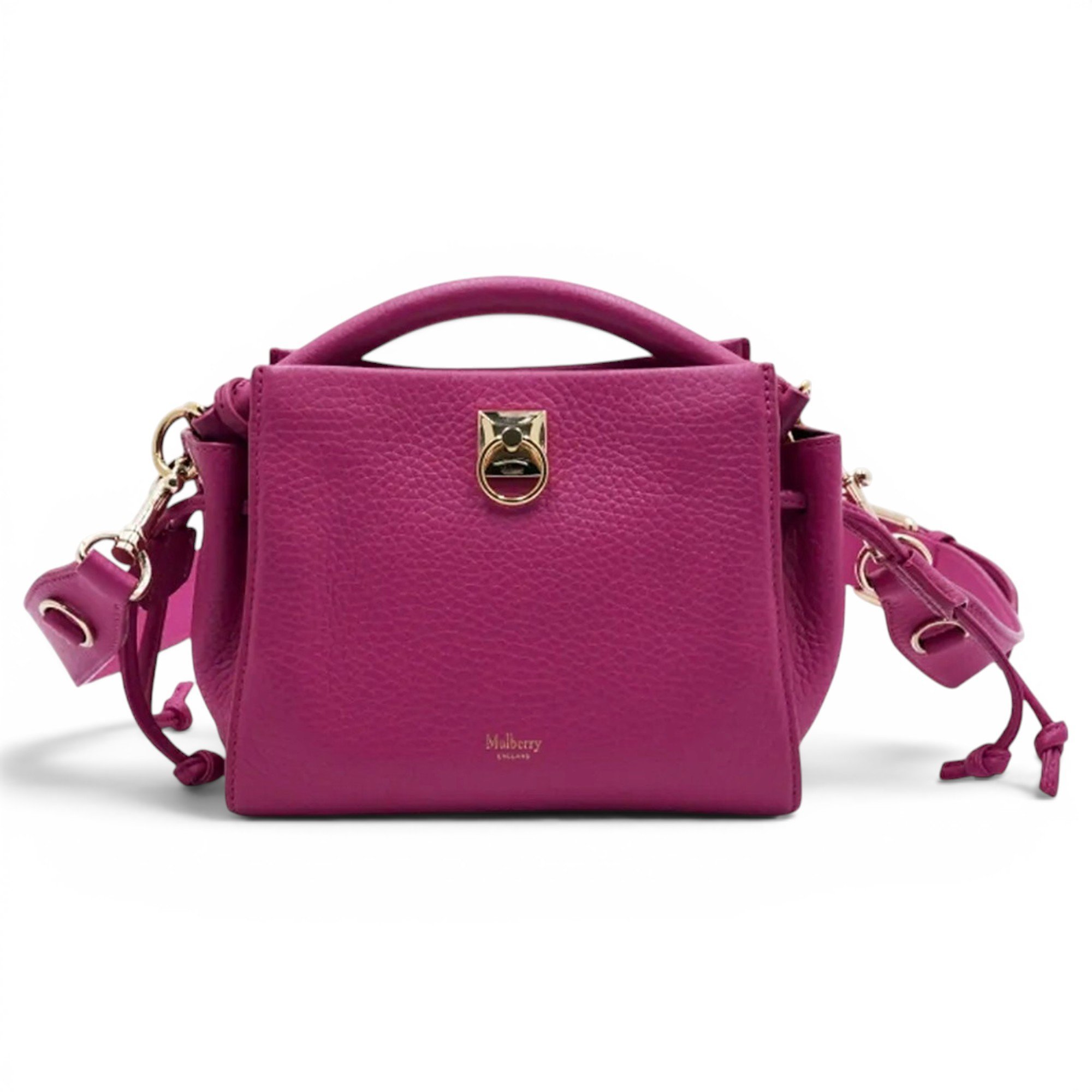 Iris leather handbag