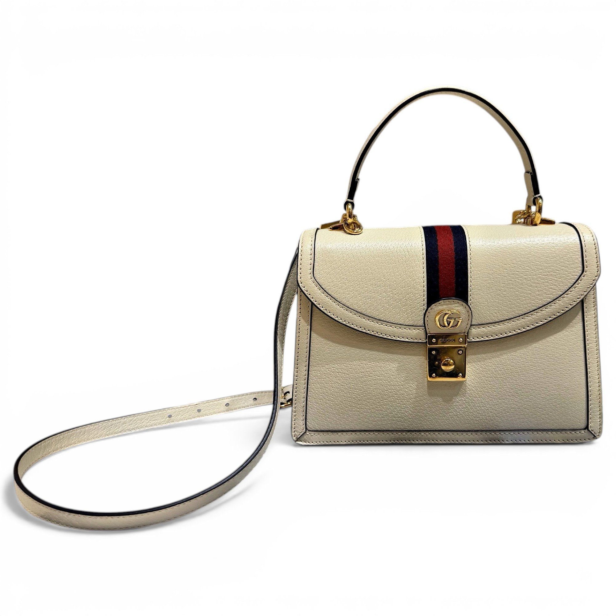 Ophidia leather handbag