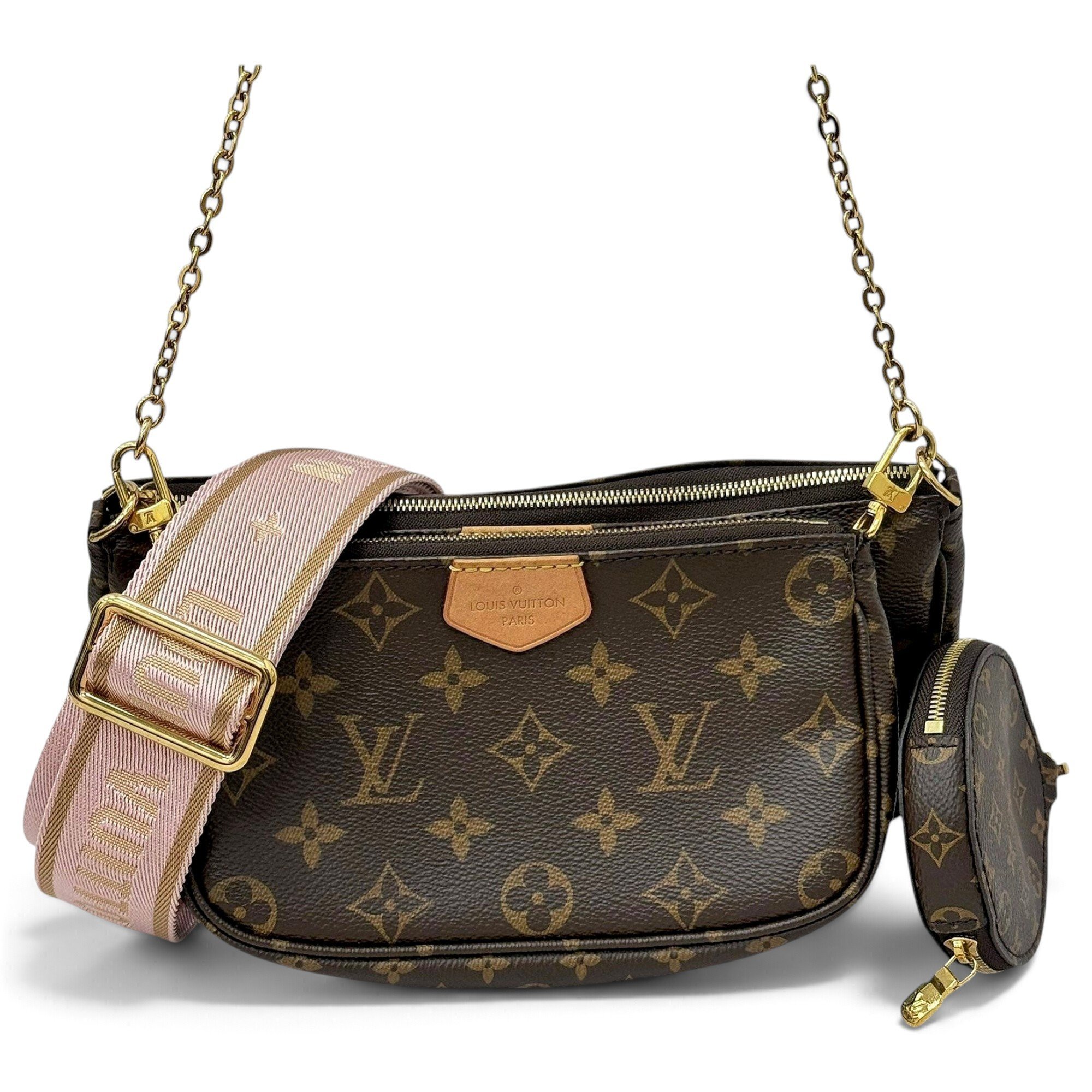 Multi Pochette Accessoires leather handbag