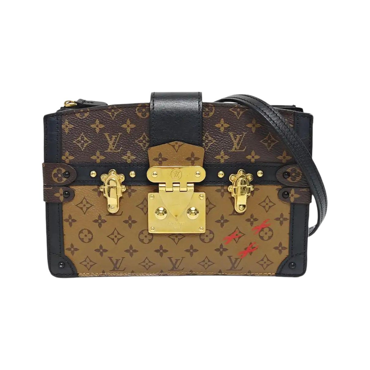 City Trunk leather handbag
