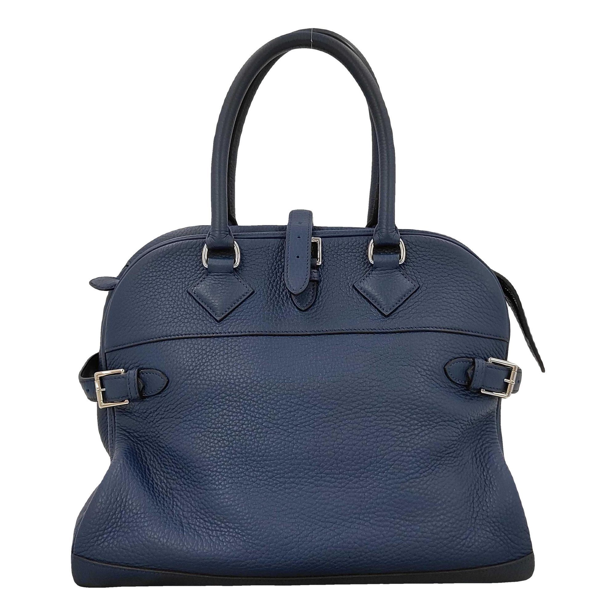 Hermes Atlas Handbag Clemence Leather