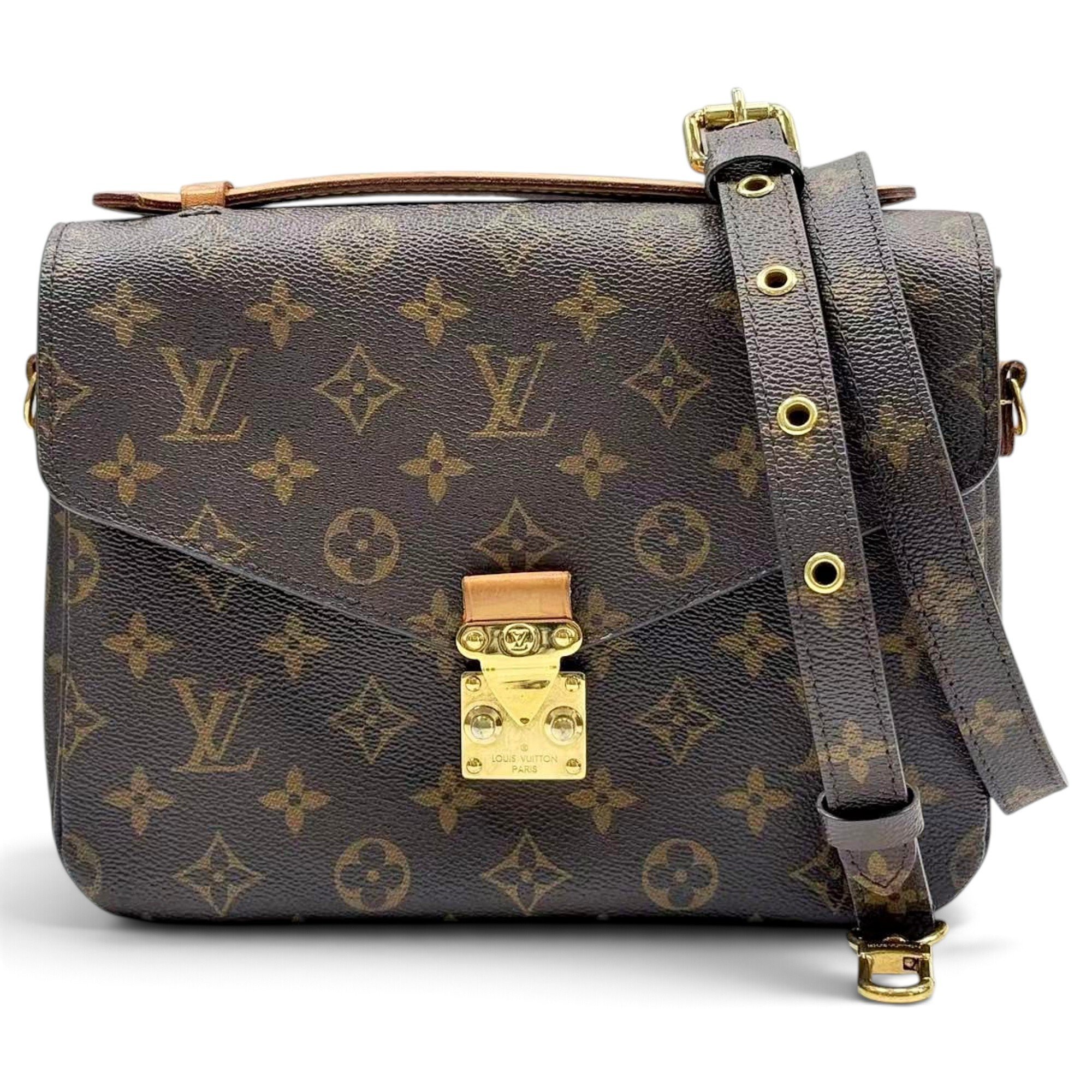 Metis leather handbag