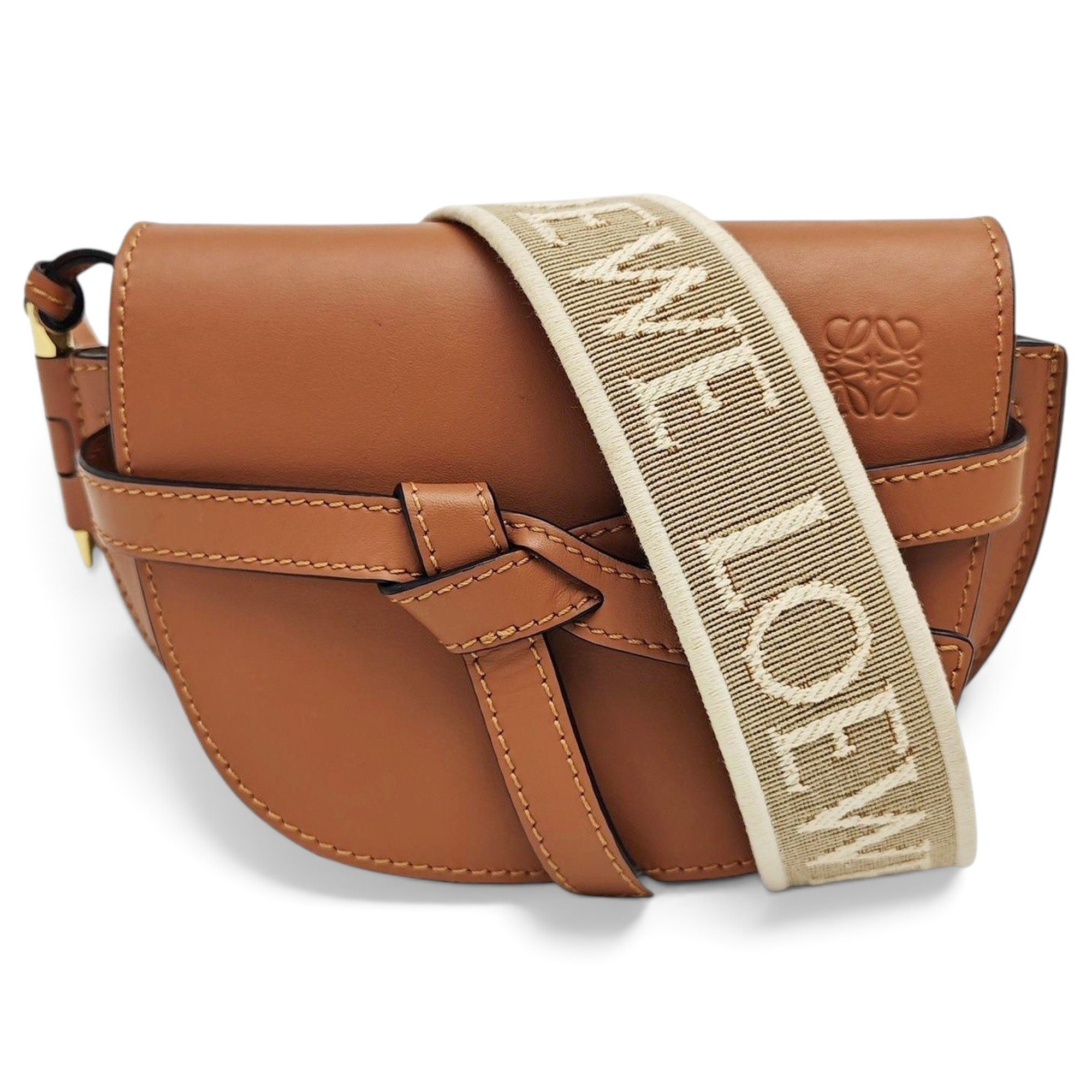 Gate leather handbag