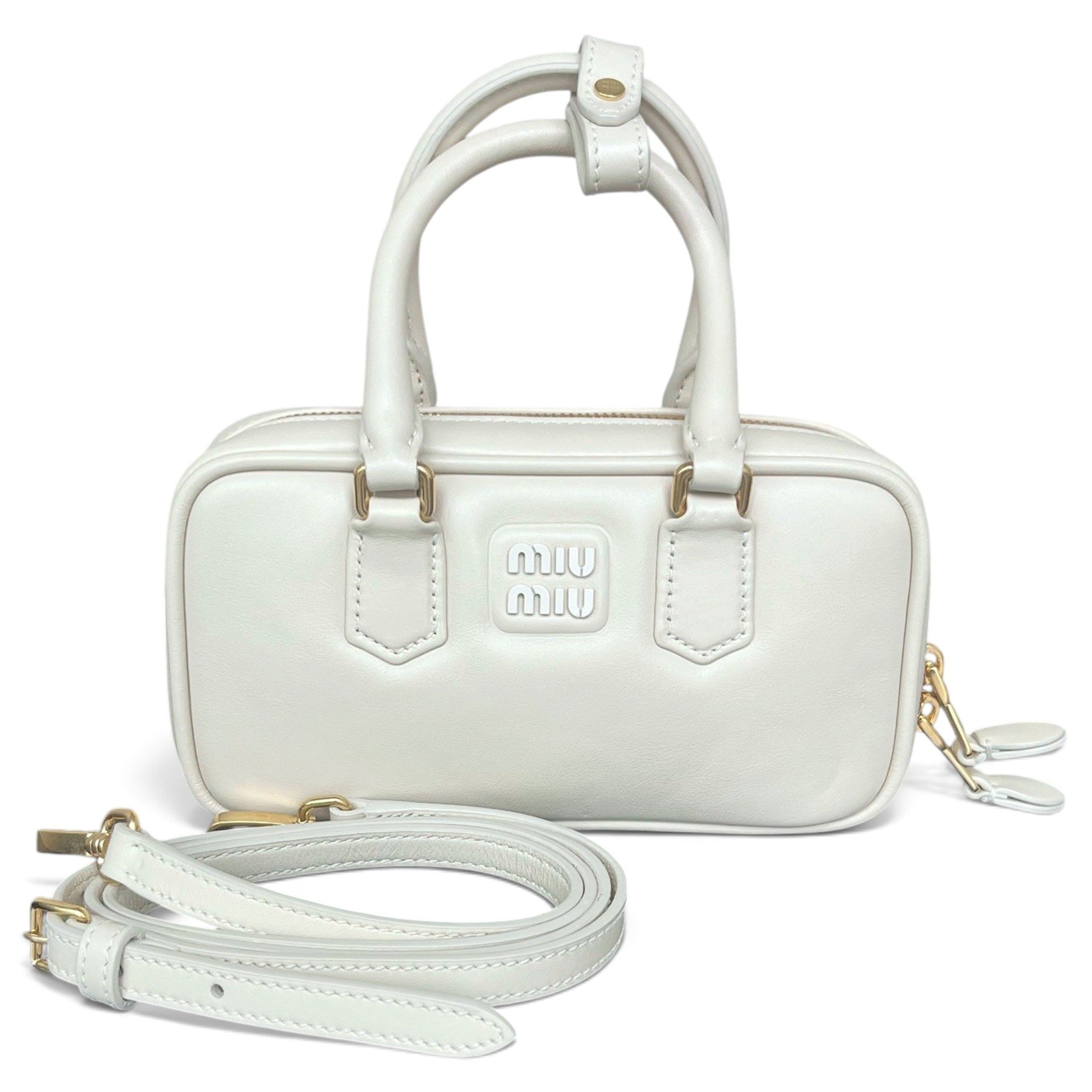 Miu Miu Arcadie leather handbag