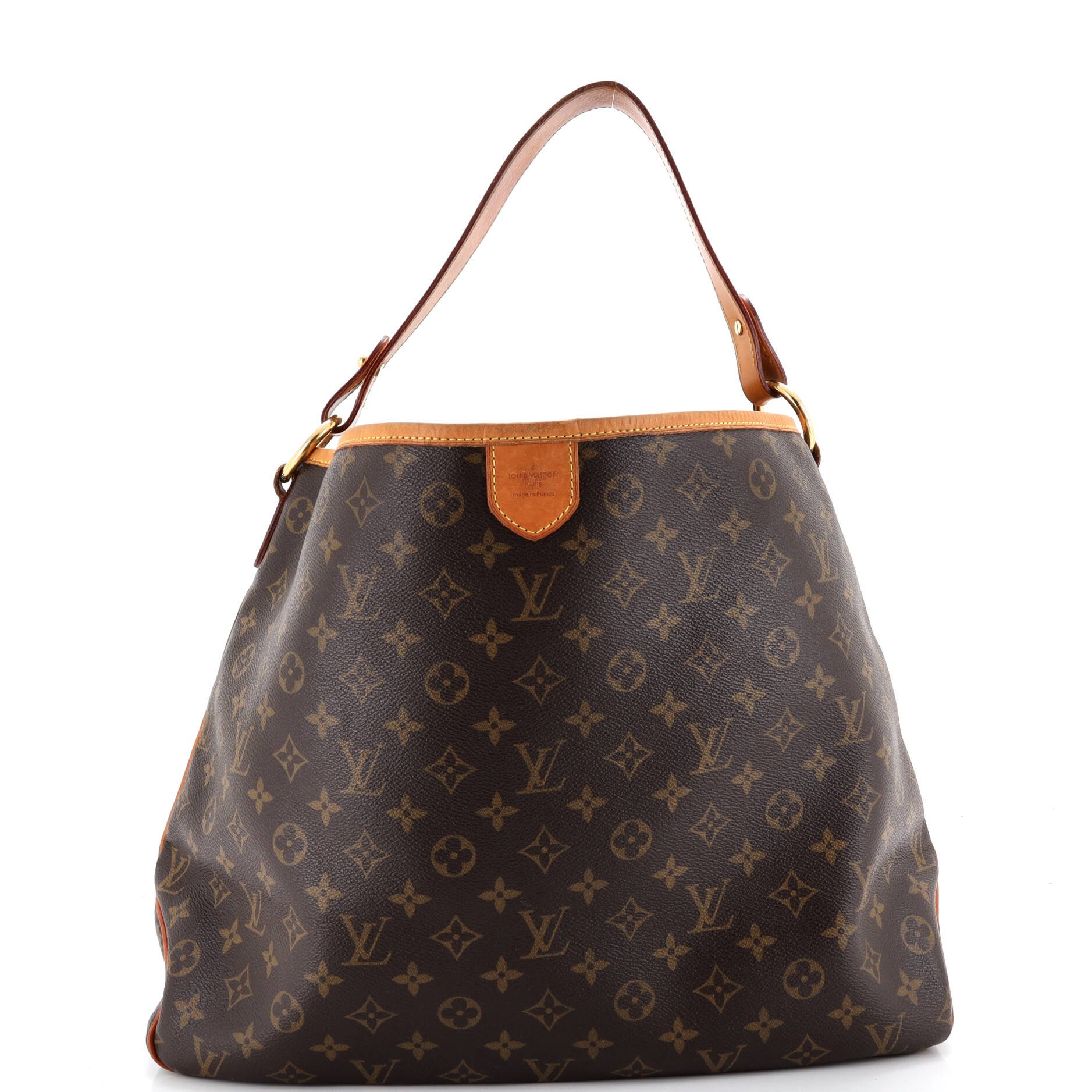 Delightful Handbag Monogram Canvas MM