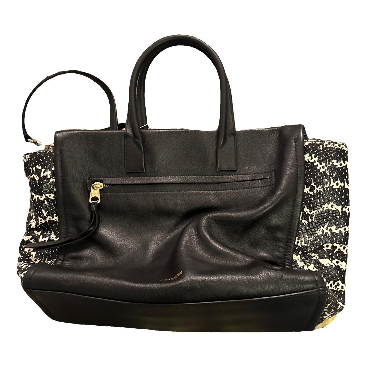 Leather satchel