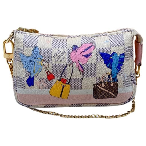 Pochette Accessoire leather handbag