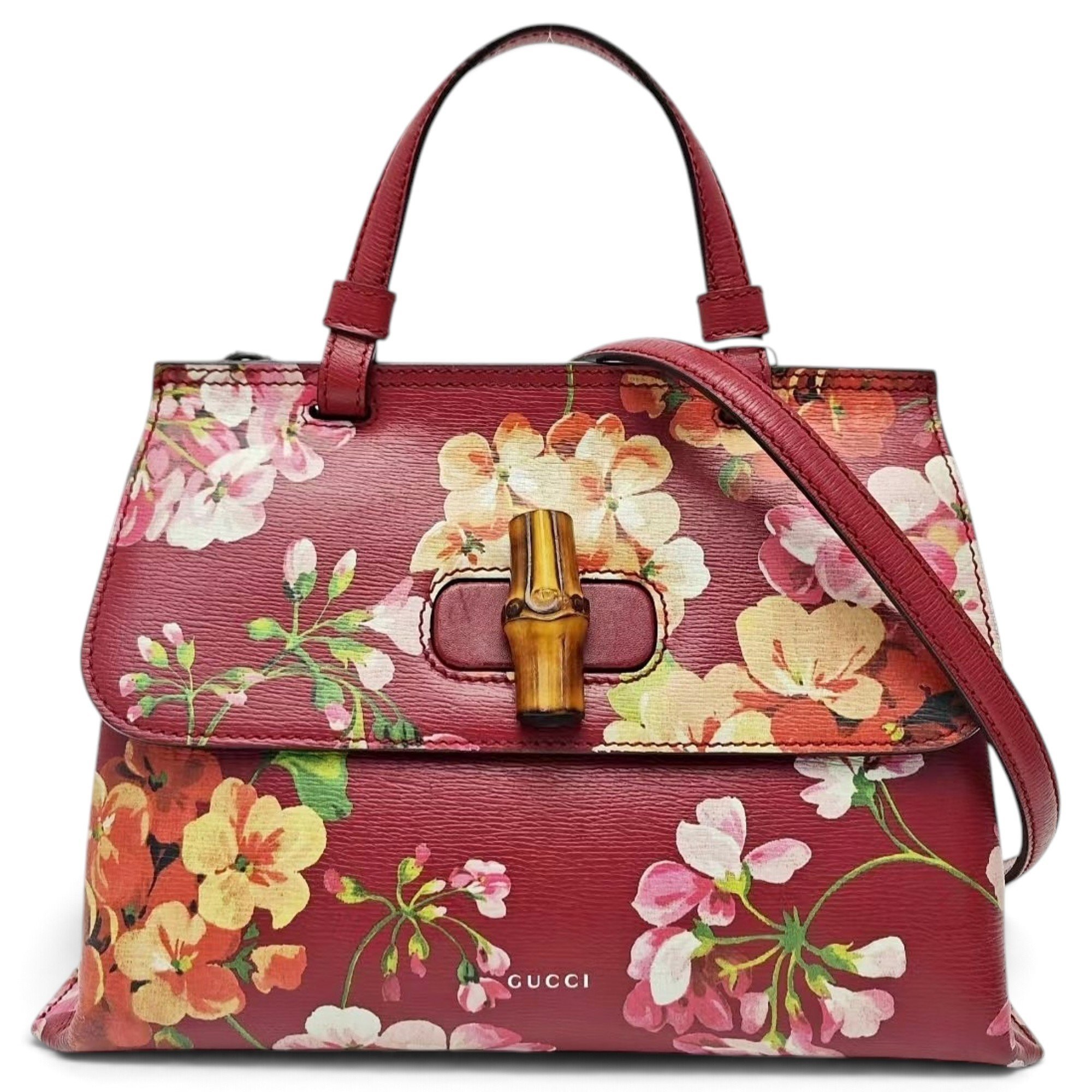 Bamboo Daily Top Handle leather handbag