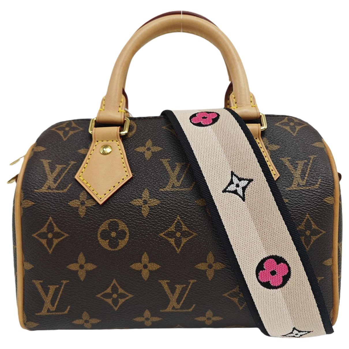 Nano Speedy / Mini HL leather handbag