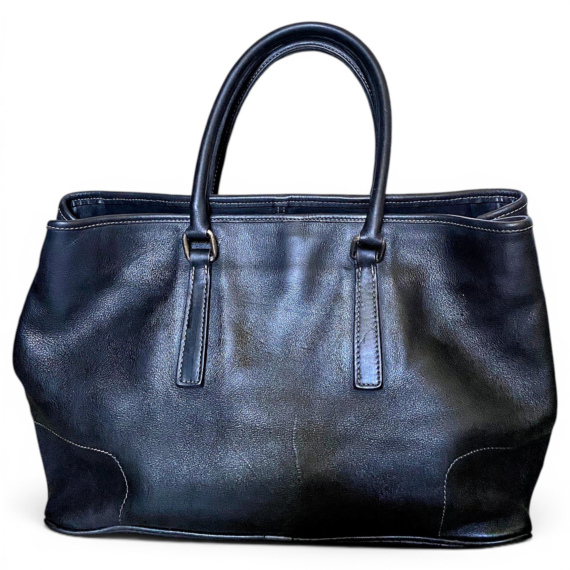 Leather handbag