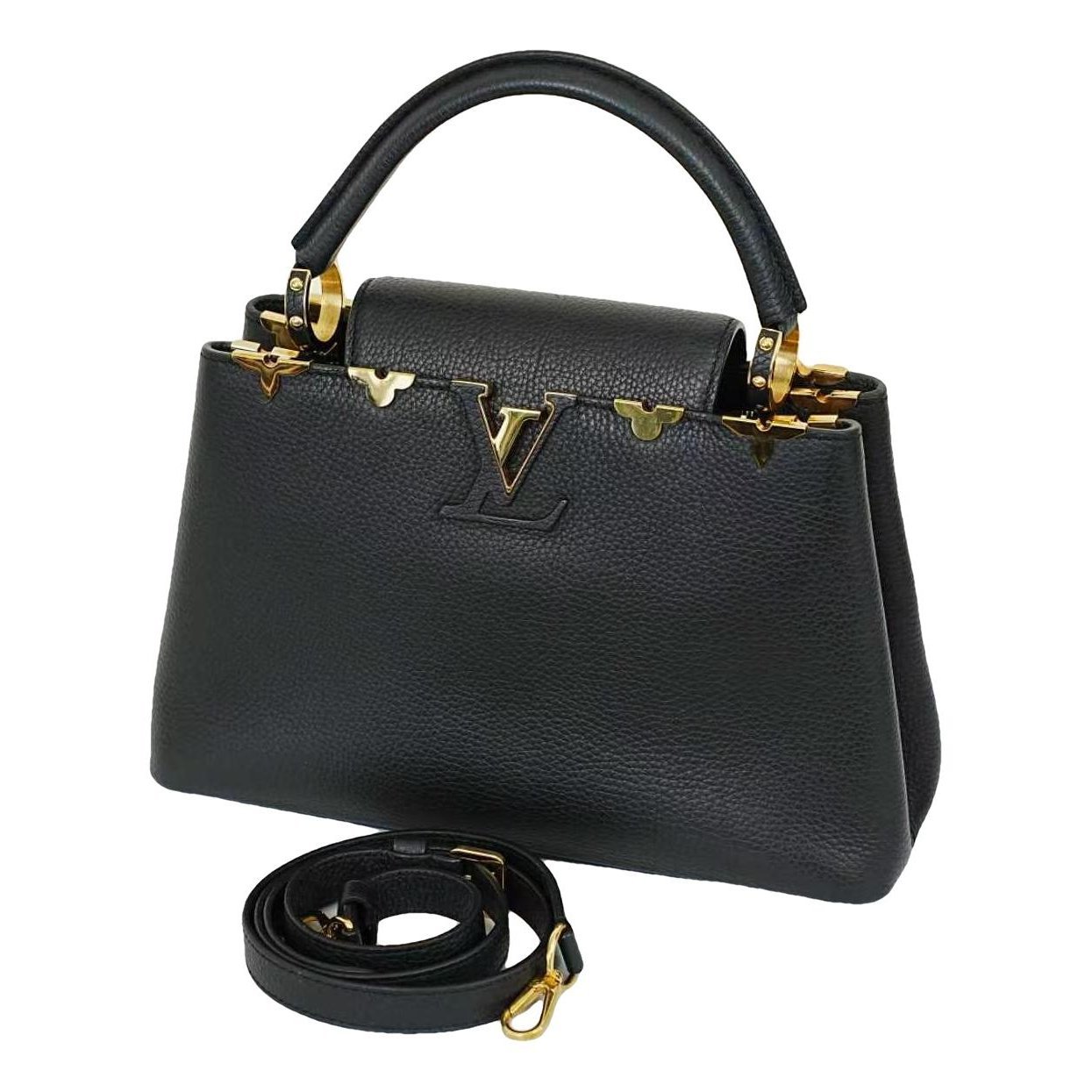 Capucines leather handbag
