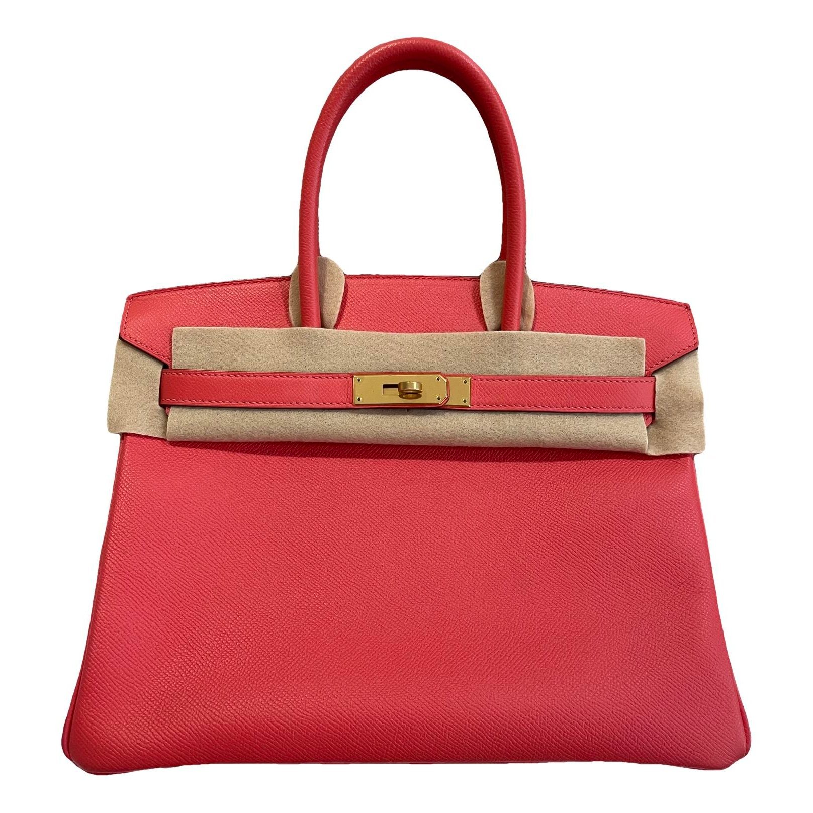 Birkin 30 leather handbag