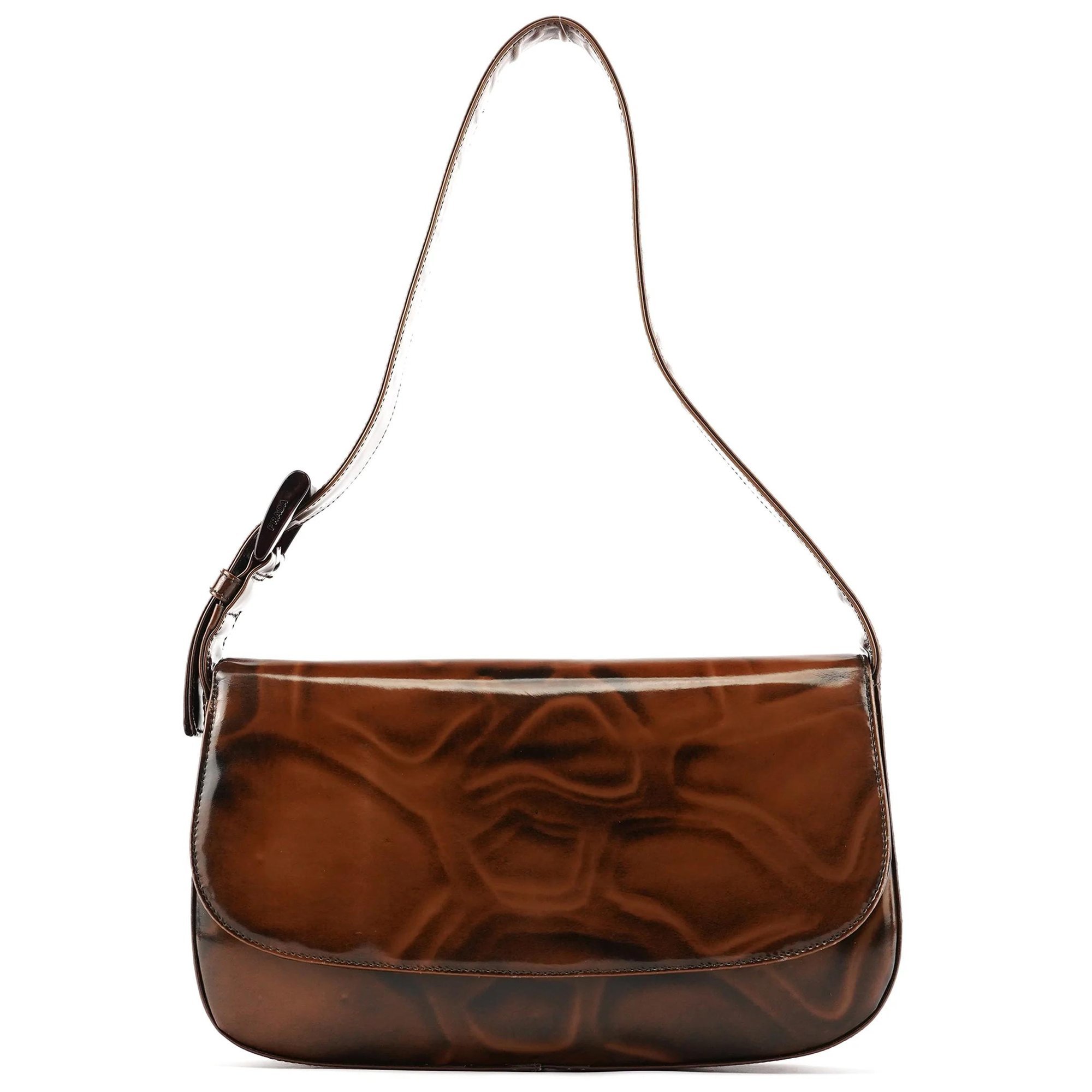 Cleo patent leather handbag