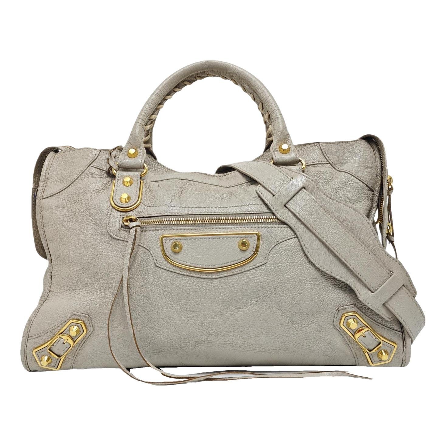Leather handbag