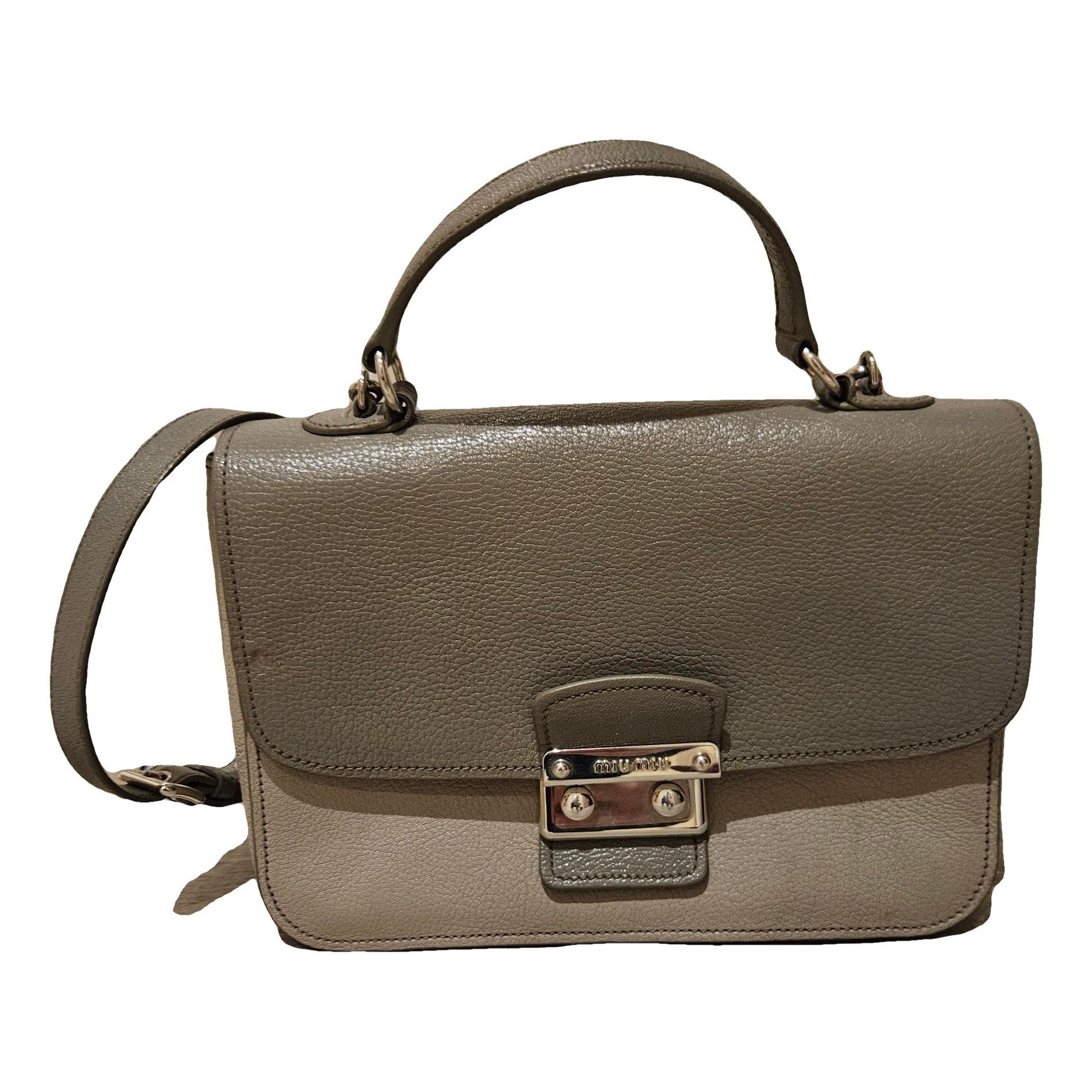Leather crossbody bag