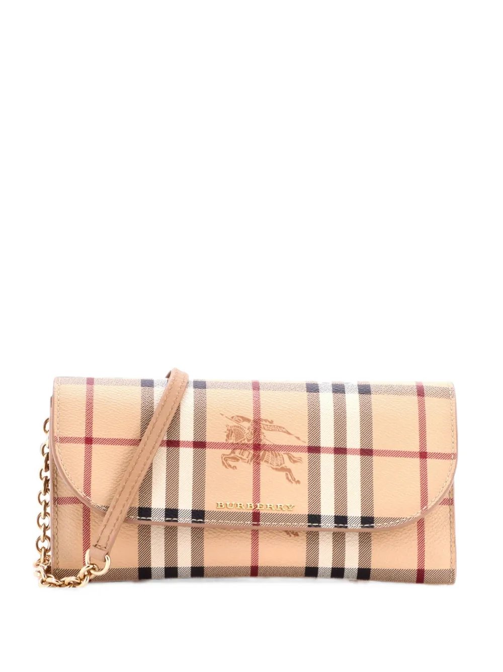 Henley Wallet on Chain Haymarket Coated Canvas crossbody bag