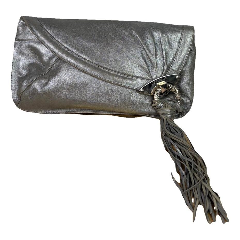 Jimmy Choo Leather clutch bag