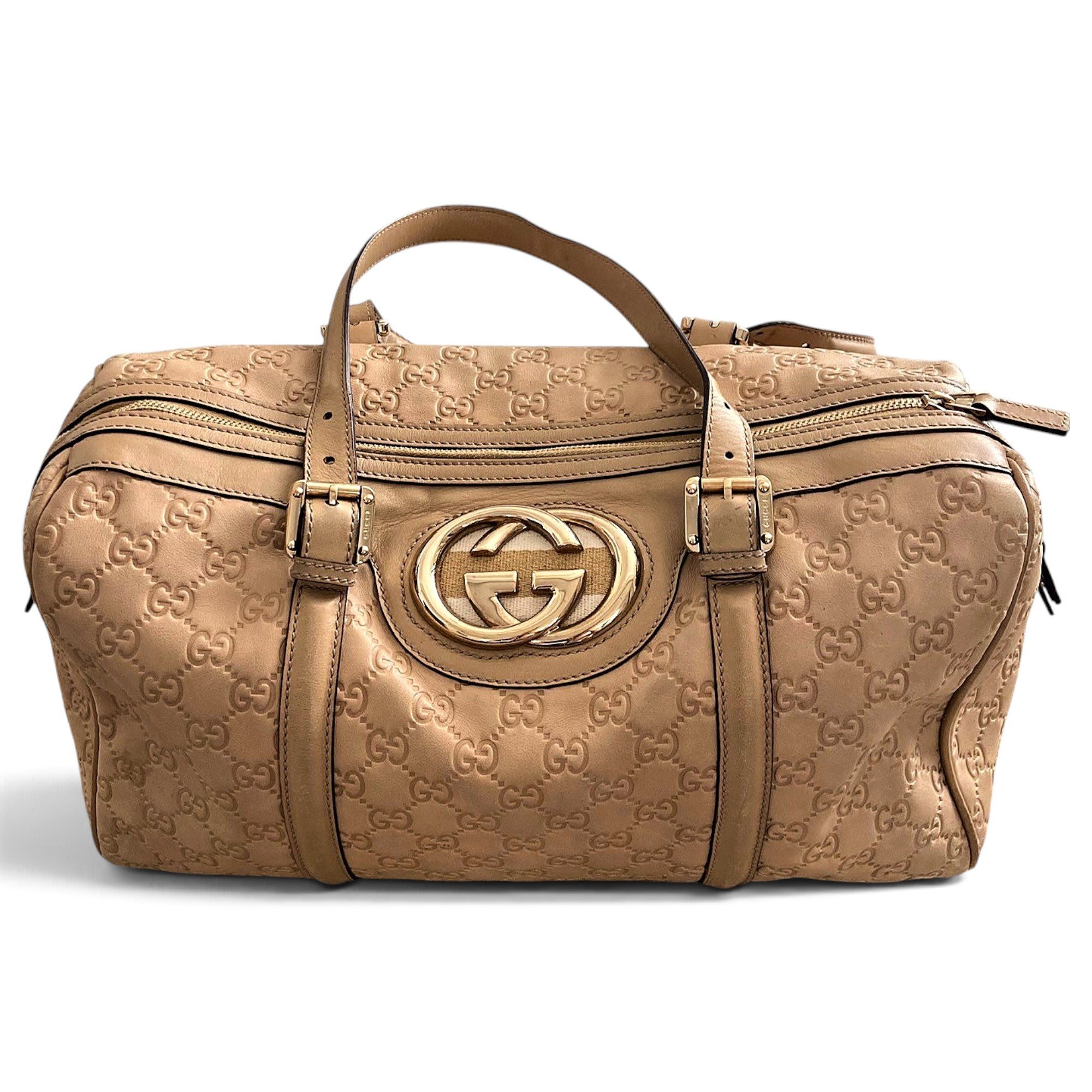 Britt leather tote