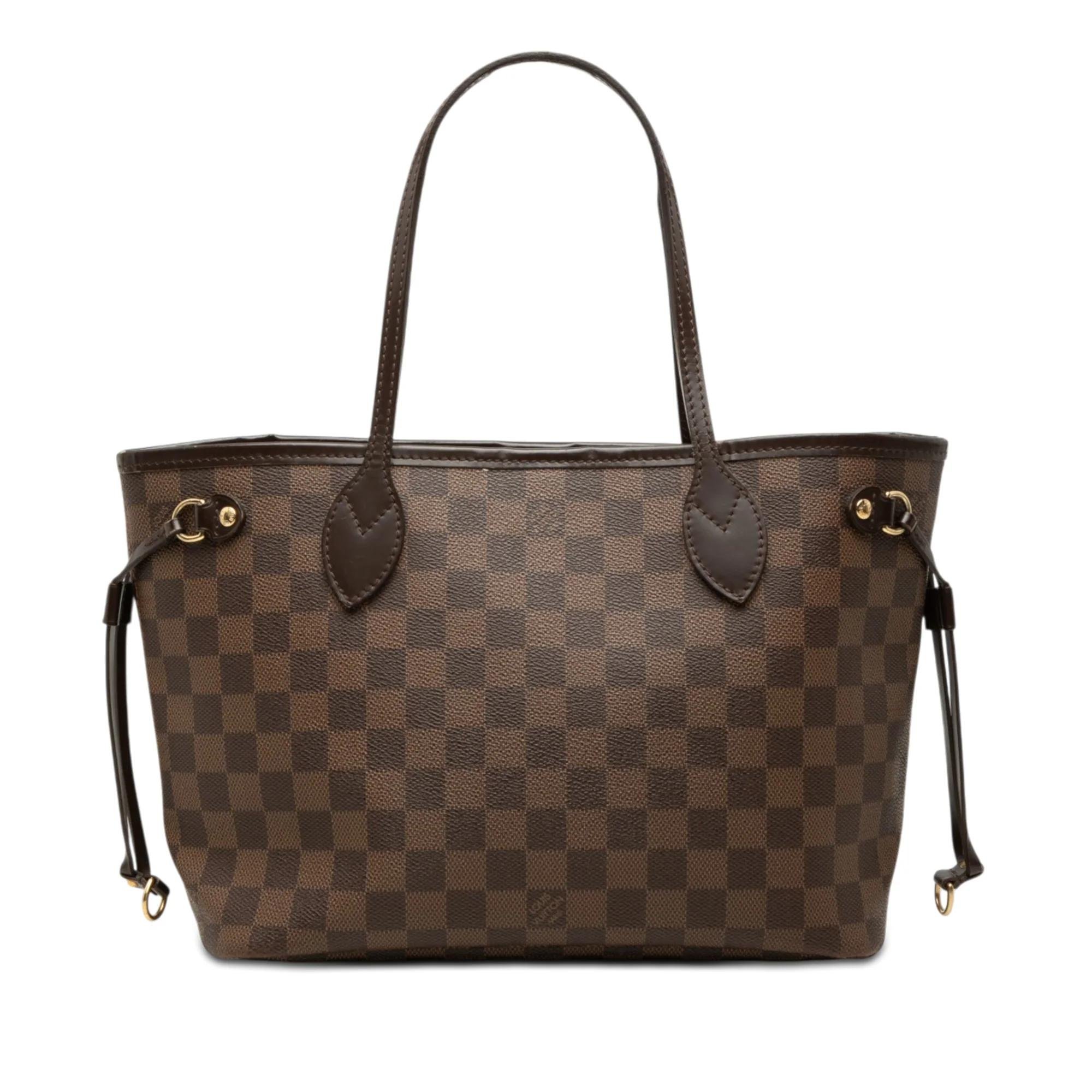 Neverfull leather tote