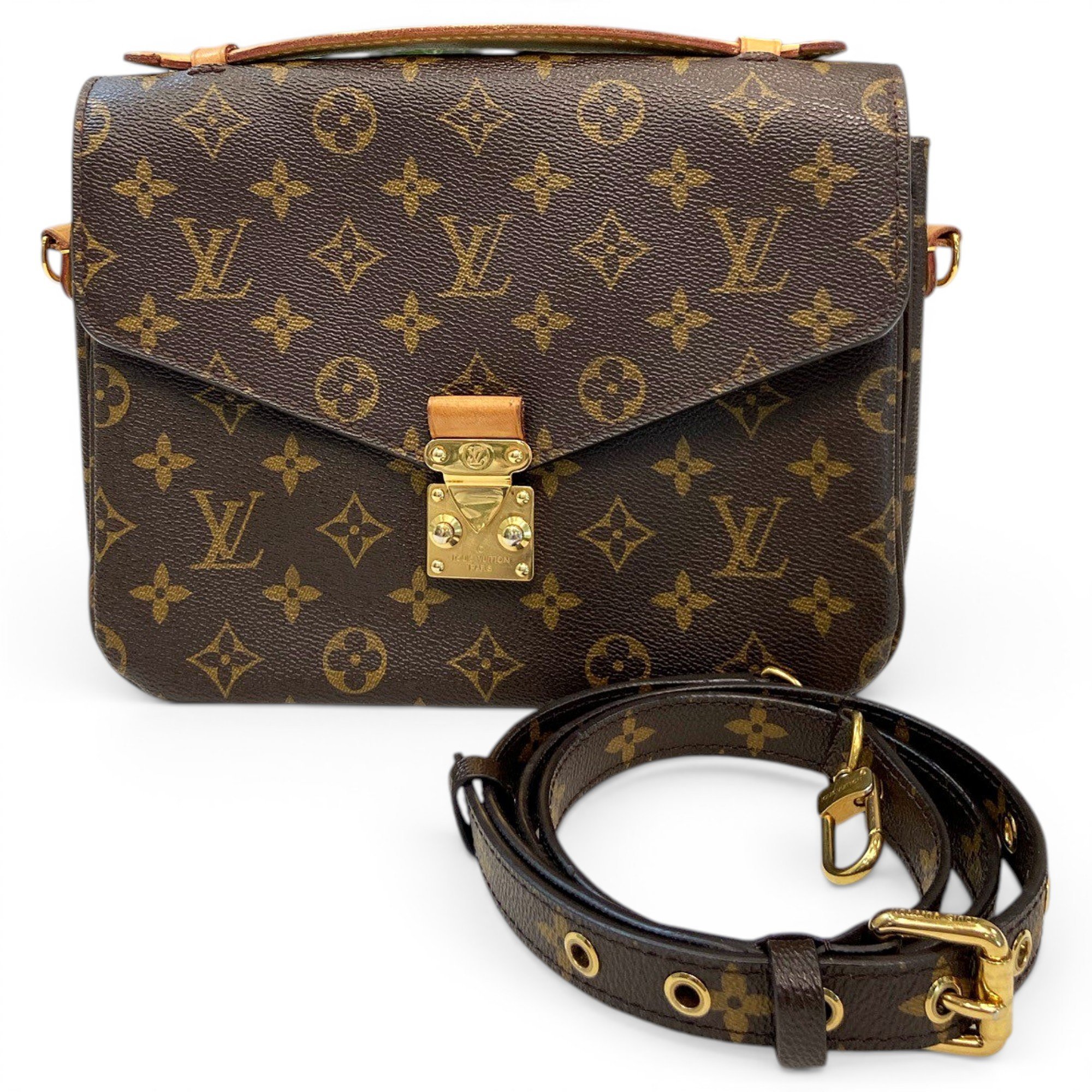 Metis leather handbag
