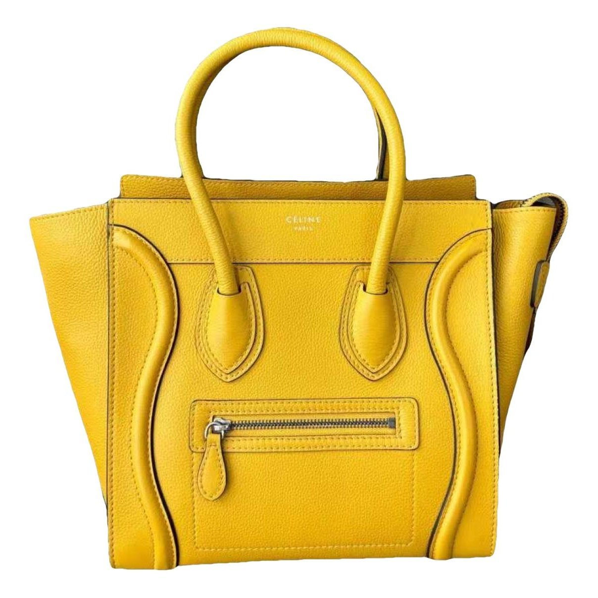 Luggage leather handbag